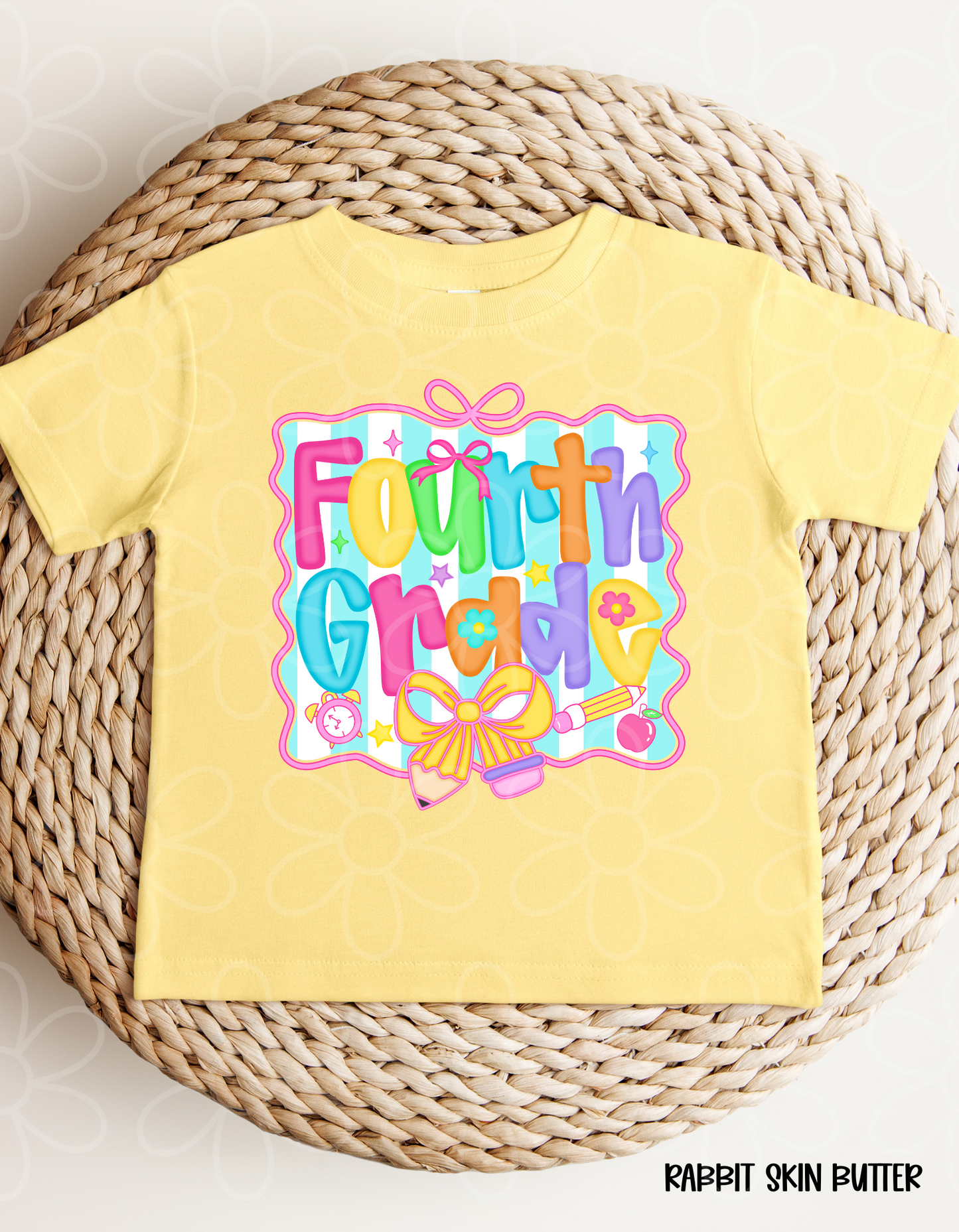 Preppy Colorful School Grades (Multiple Options) DTF Transfer
