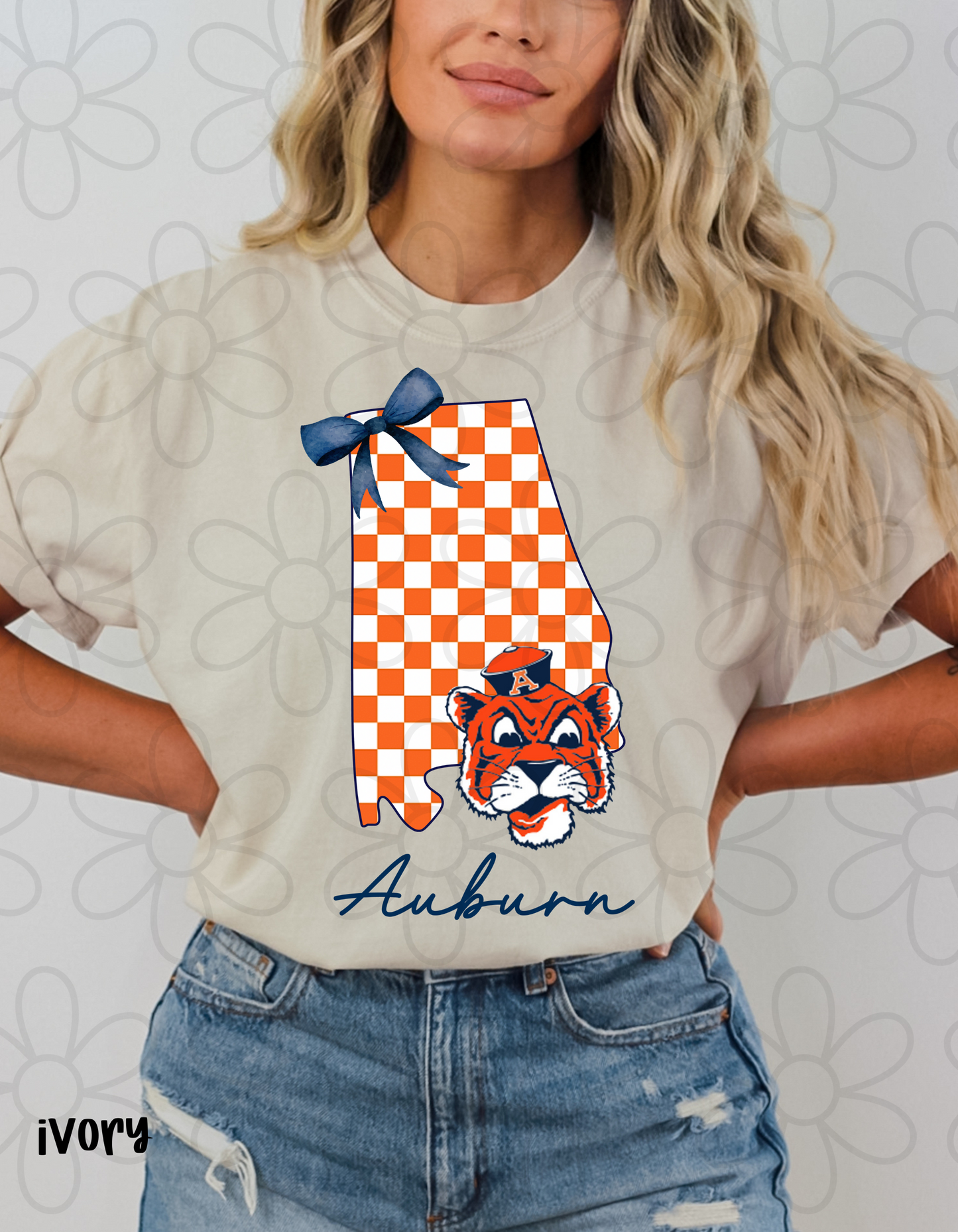 Checkered Team States (Multiple Options) DTF Transfer