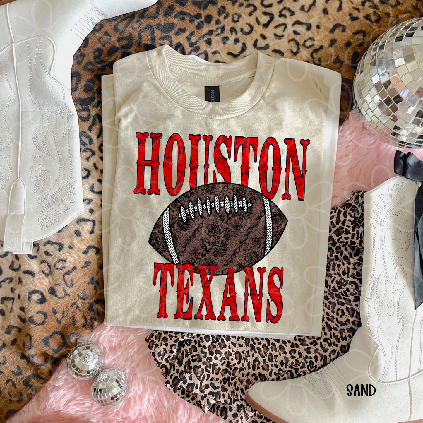 Lace Football Teams (Multiple Options) DTF Transfer