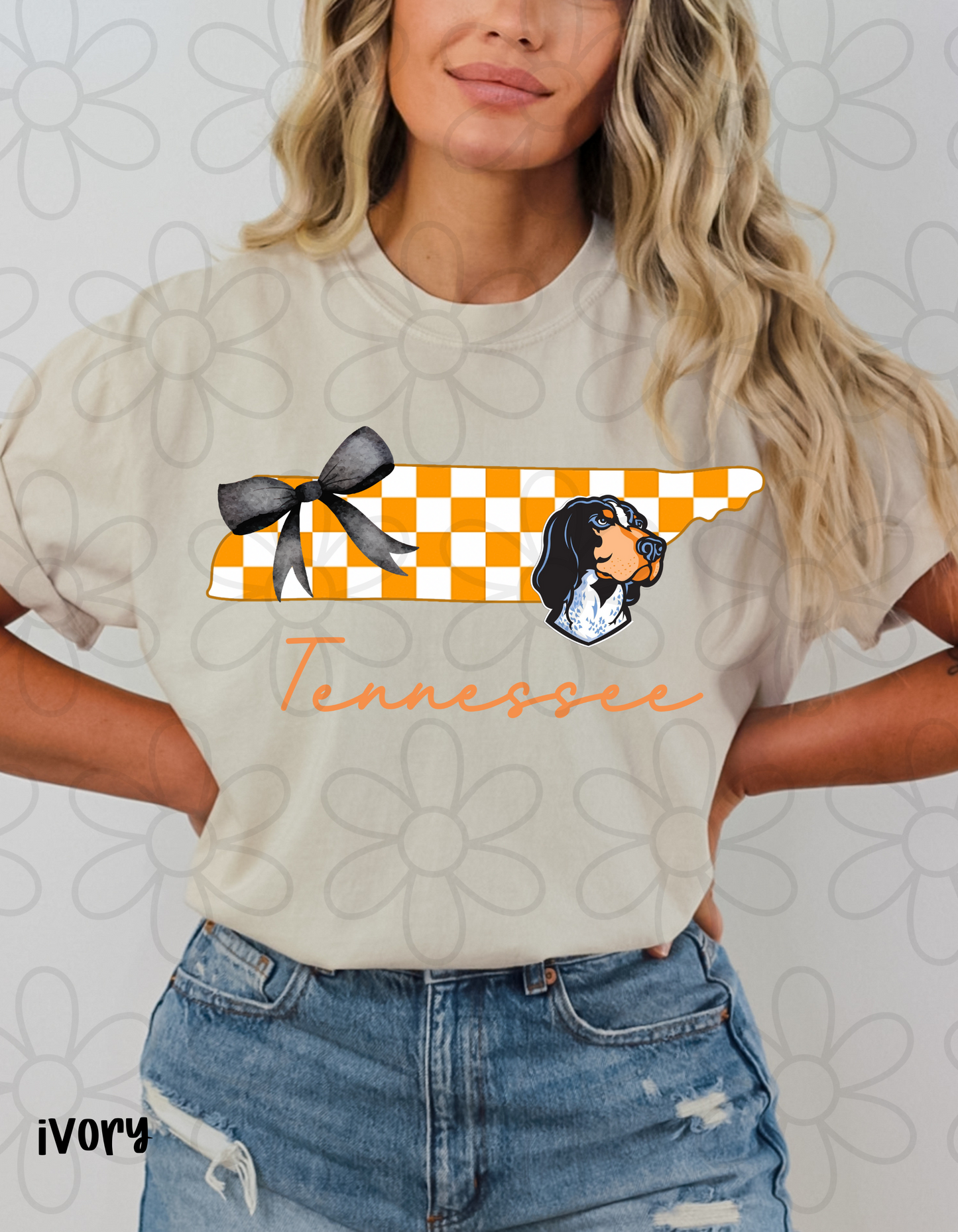Checkered Team States (Multiple Options) DTF Transfer