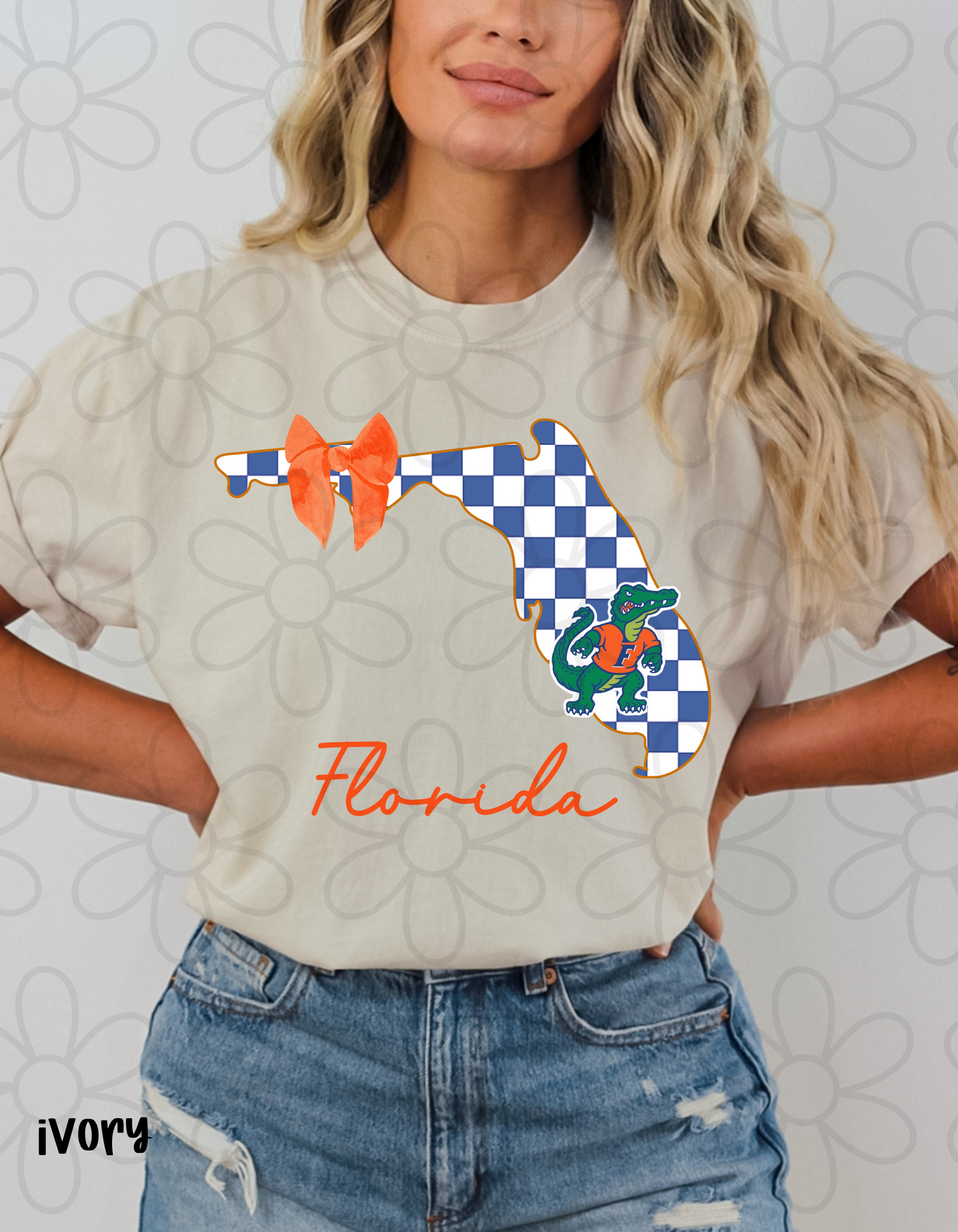 Checkered Team States (Multiple Options) DTF Transfer