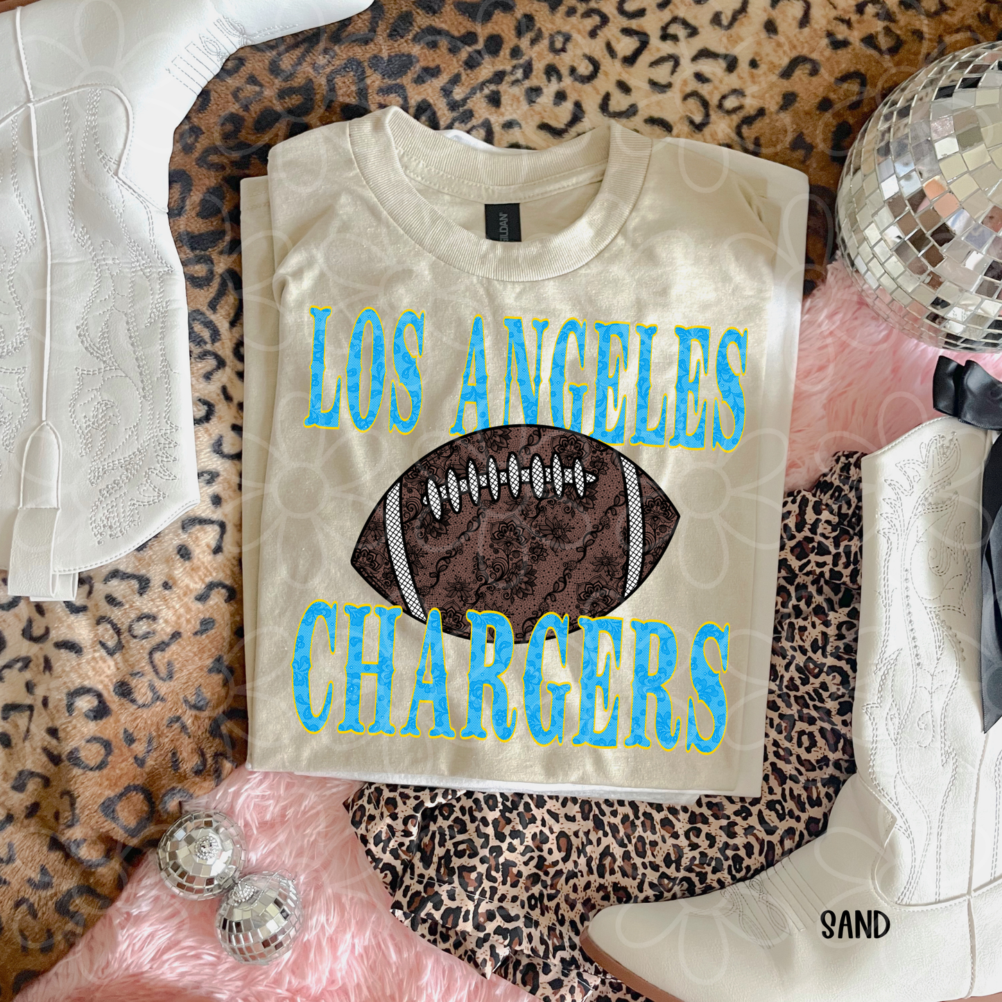Lace Football Teams (Multiple Options) DTF Transfer