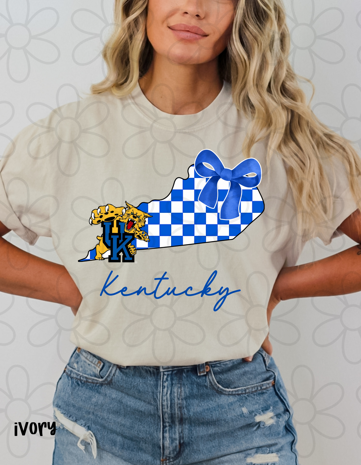 Checkered Team States (Multiple Options) DTF Transfer
