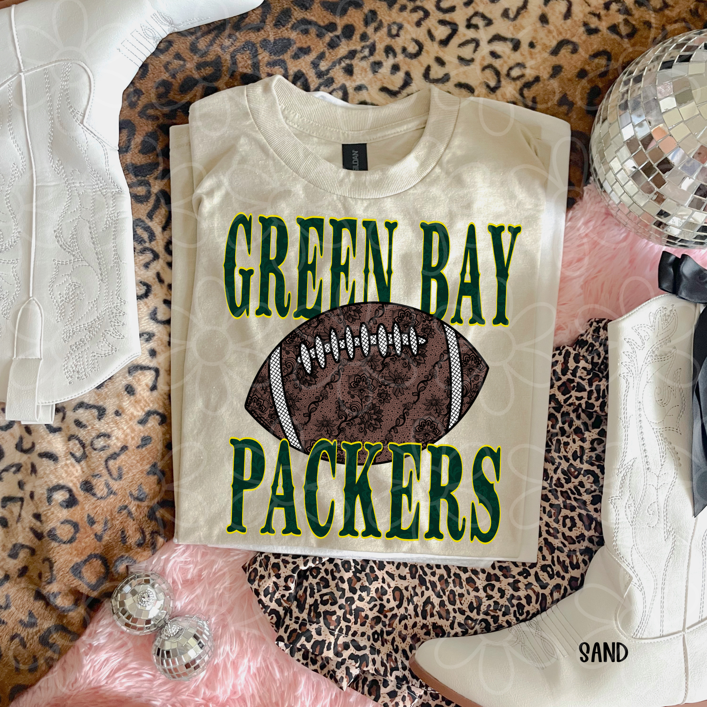 Lace Football Teams (Multiple Options) DTF Transfer