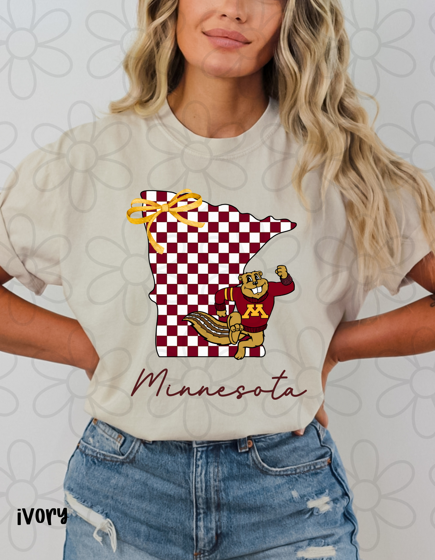 Checkered Team States (Multiple Options) DTF Transfer