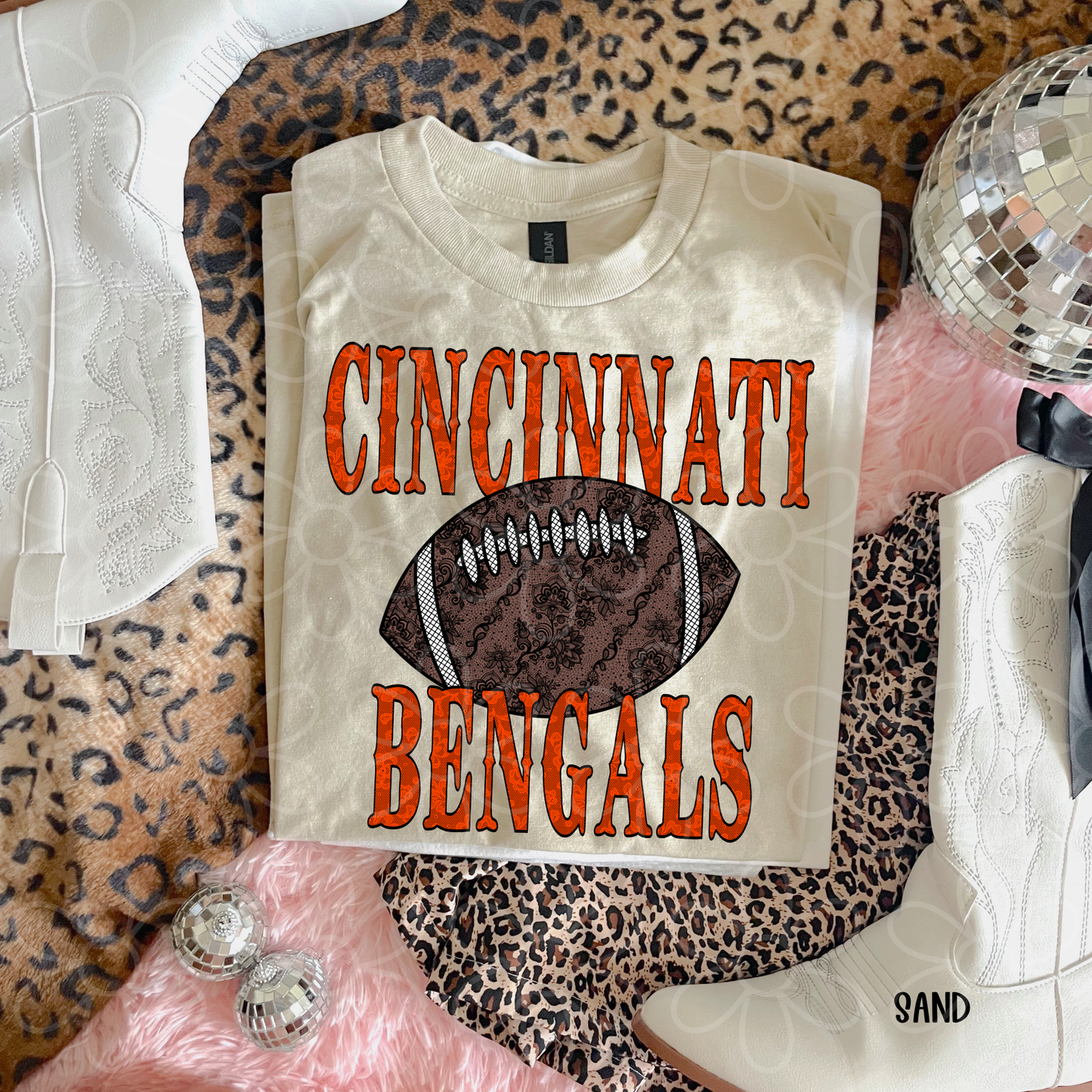Lace Football Teams (Multiple Options) DTF Transfer