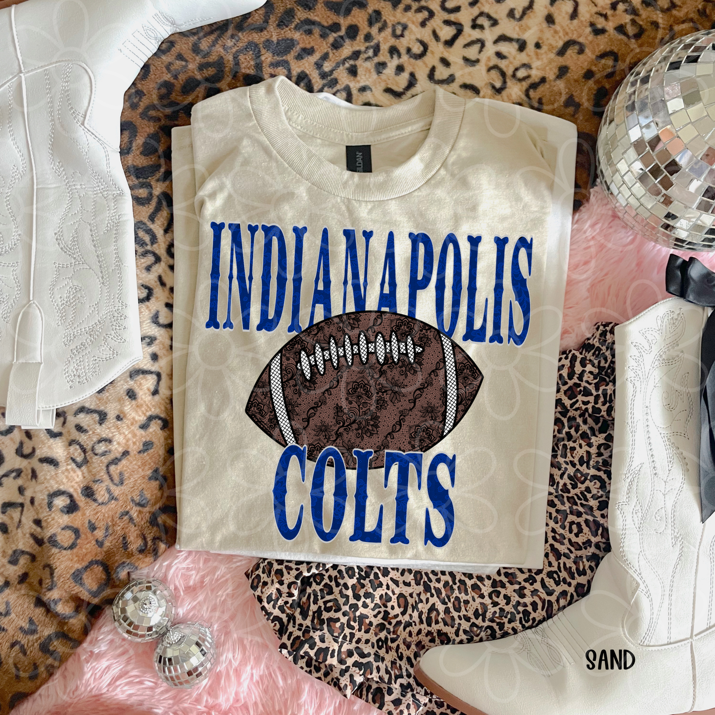 Lace Football Teams (Multiple Options) DTF Transfer