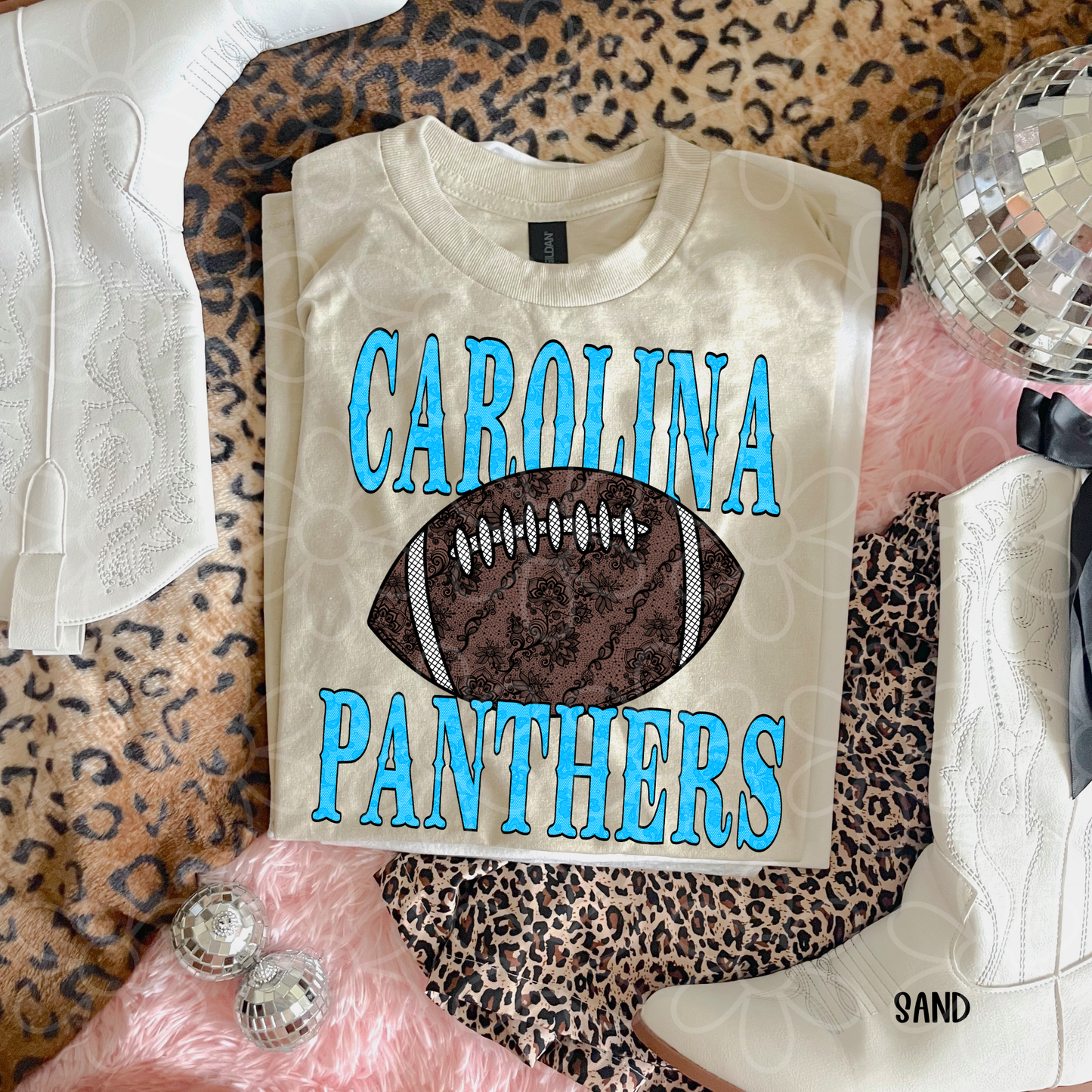 Lace Football Teams (Multiple Options) DTF Transfer