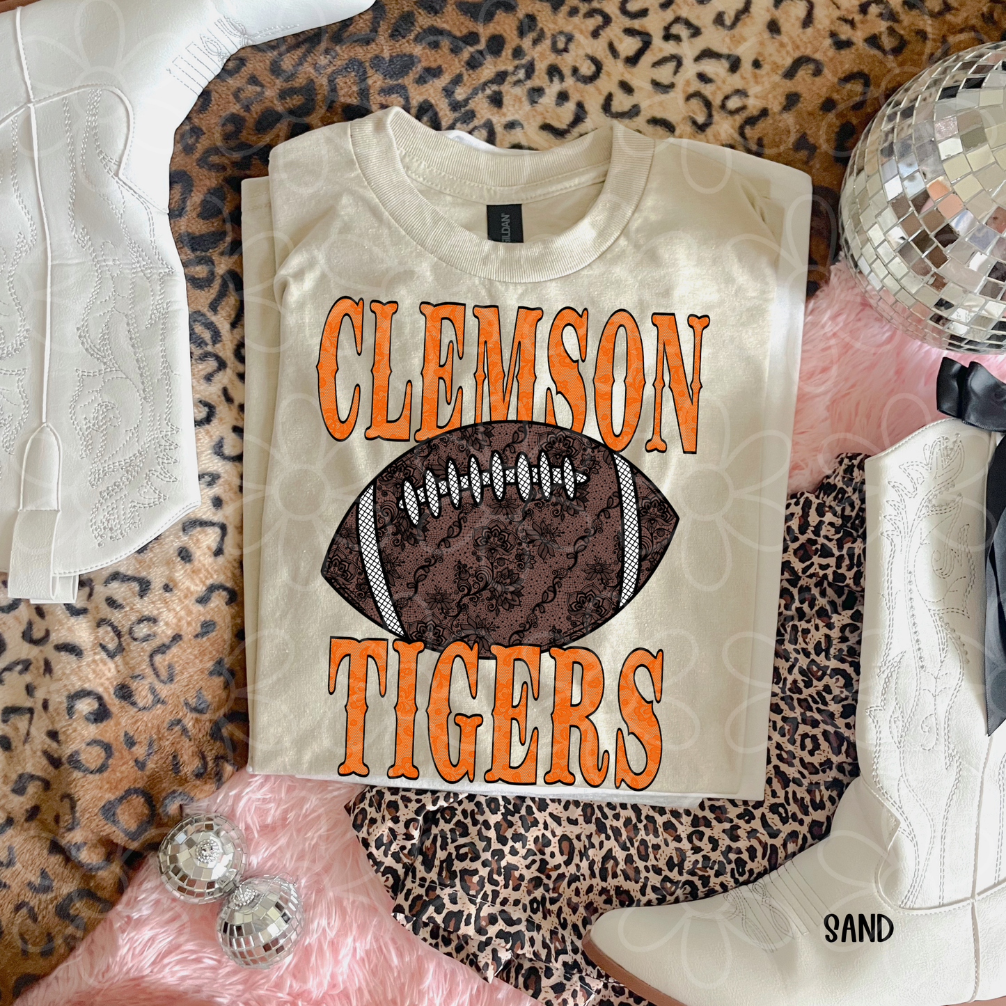 Lace Football Teams (Multiple Options) DTF Transfer