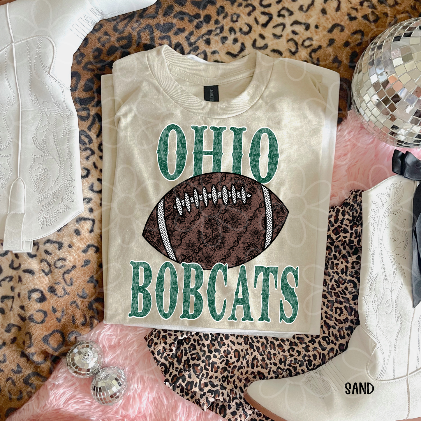 Lace Football Teams (Multiple Options) DTF Transfer