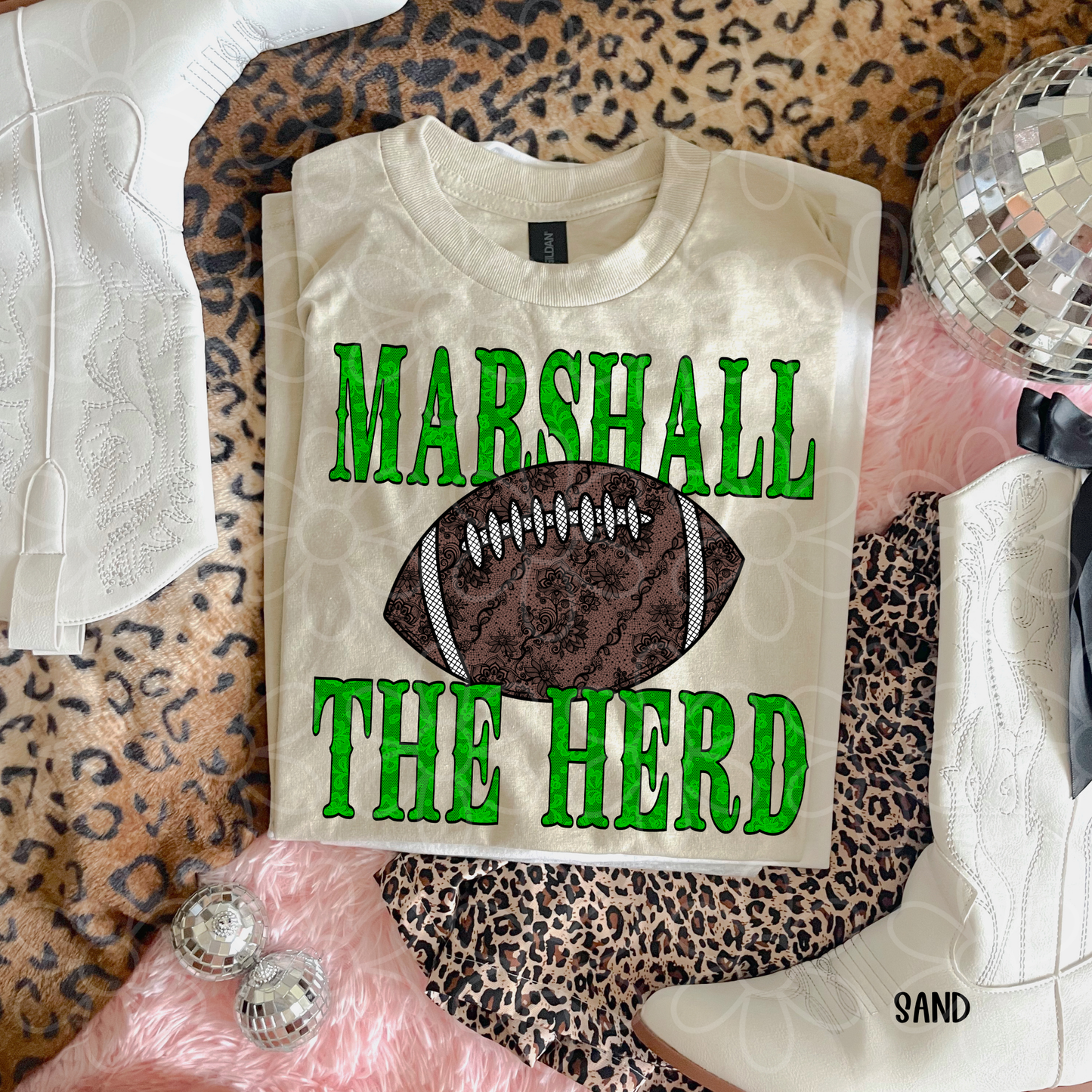 Lace Football Teams (Multiple Options) DTF Transfer