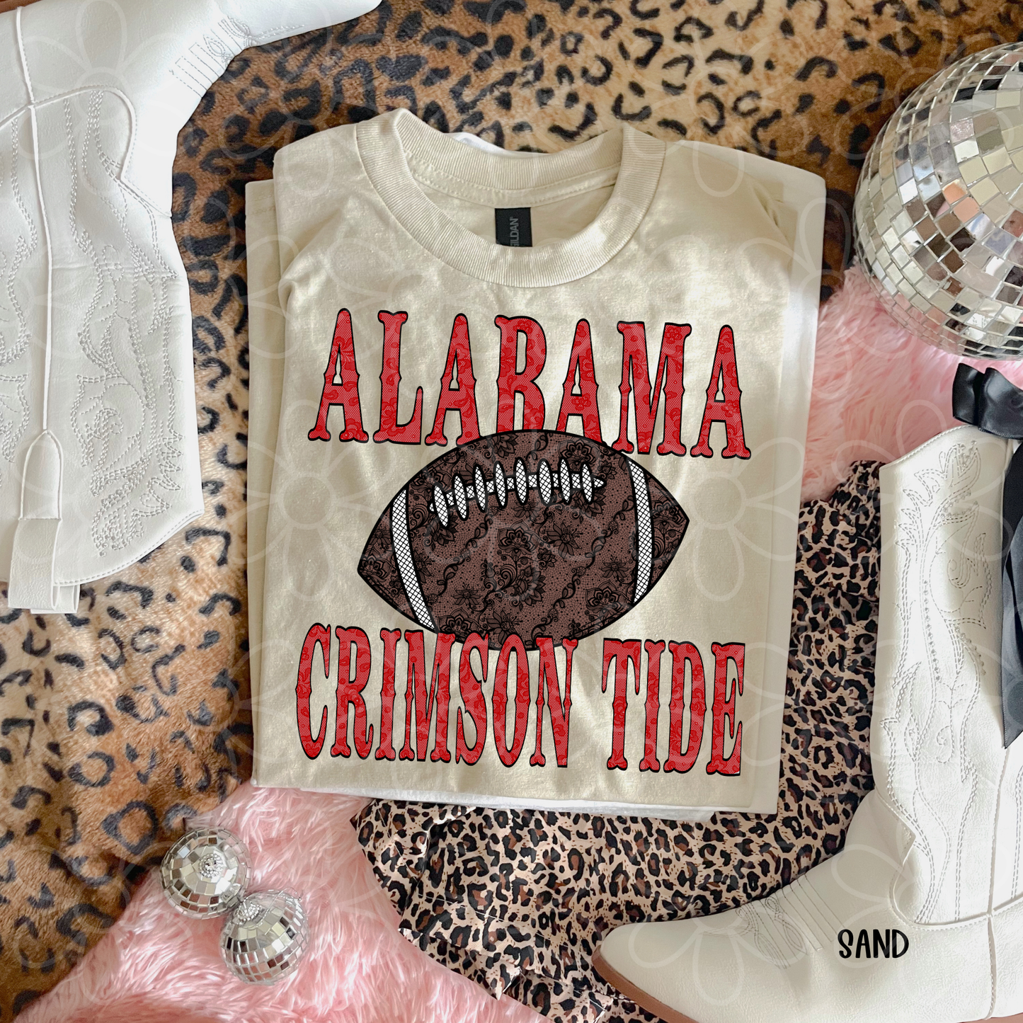 Lace Football Teams (Multiple Options) DTF Transfer