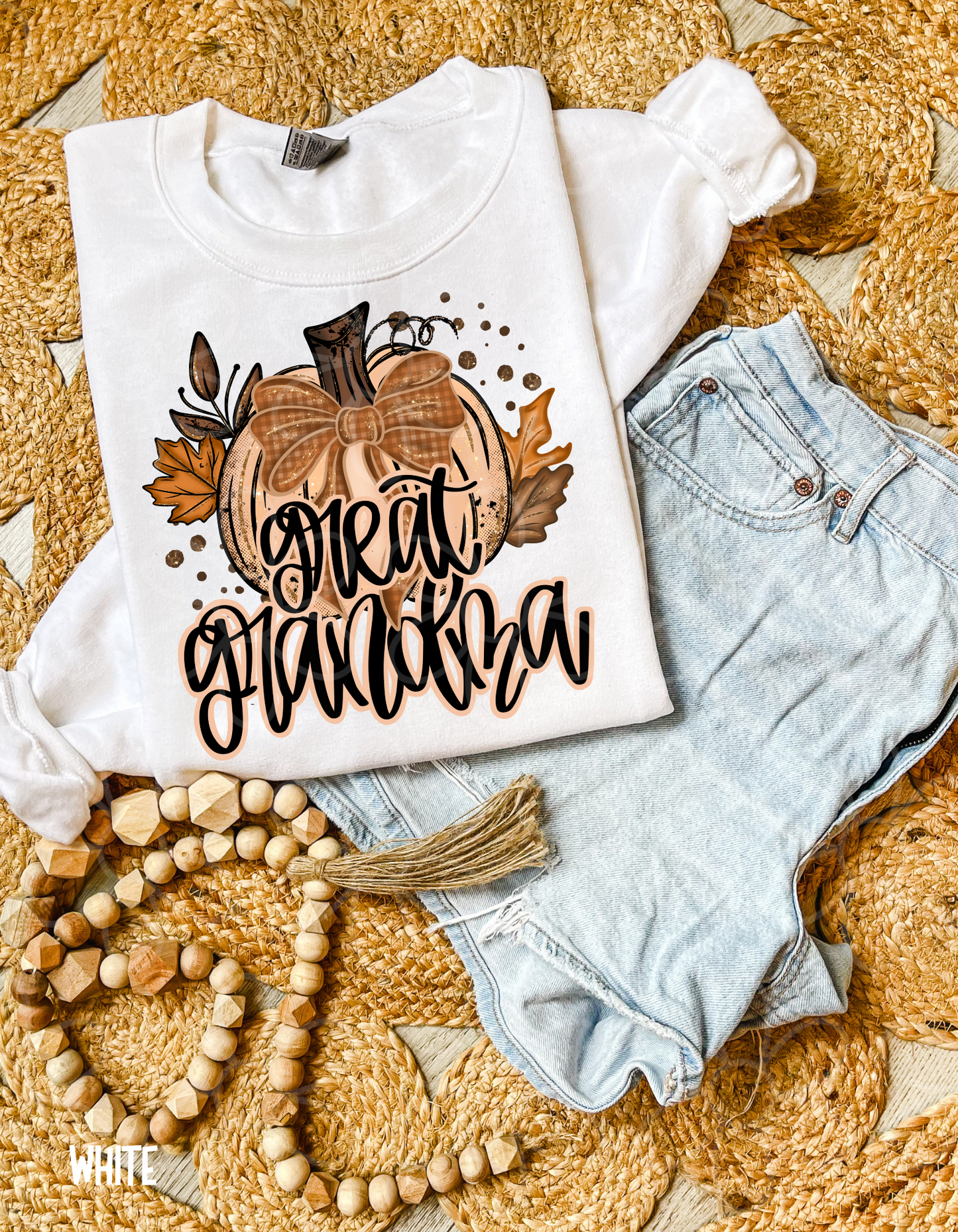 Fall Pumpkin Coquette Bow Names (Multiple Options - No Customs) DTF Transfer
