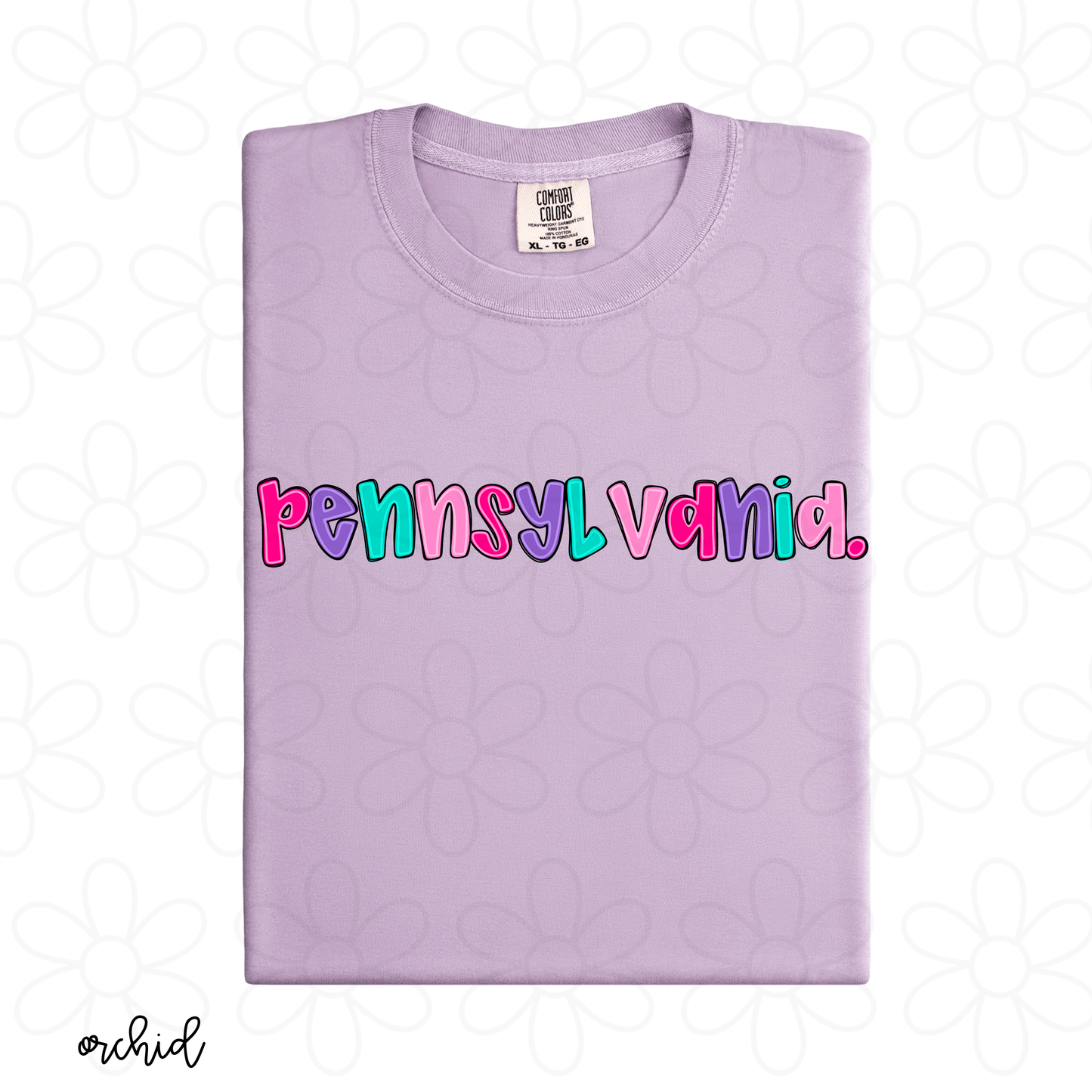 Preppy States Completed Tee
