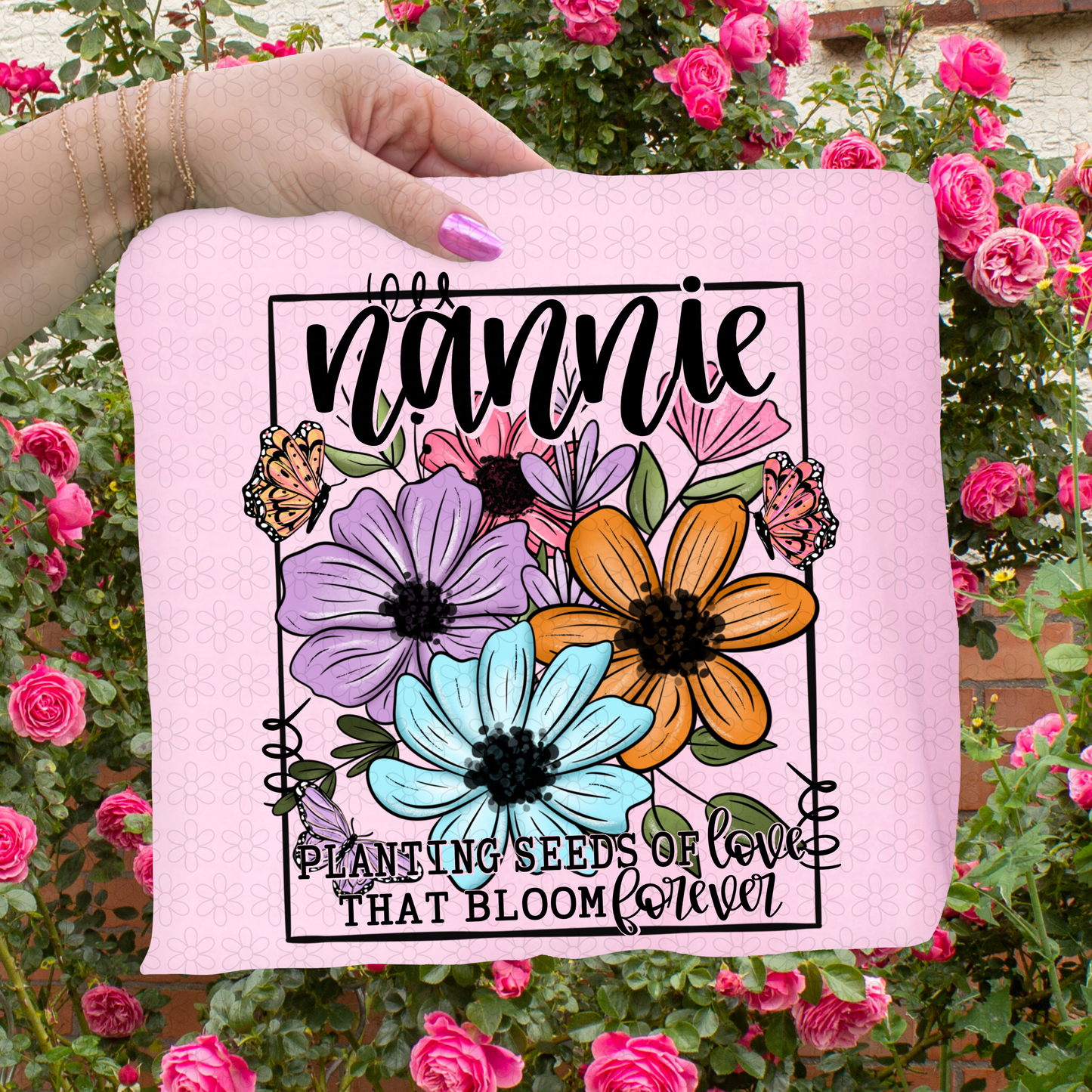 Planting Seeds Of Love That Bloom Forever (Multiple Options) DTF Transfer