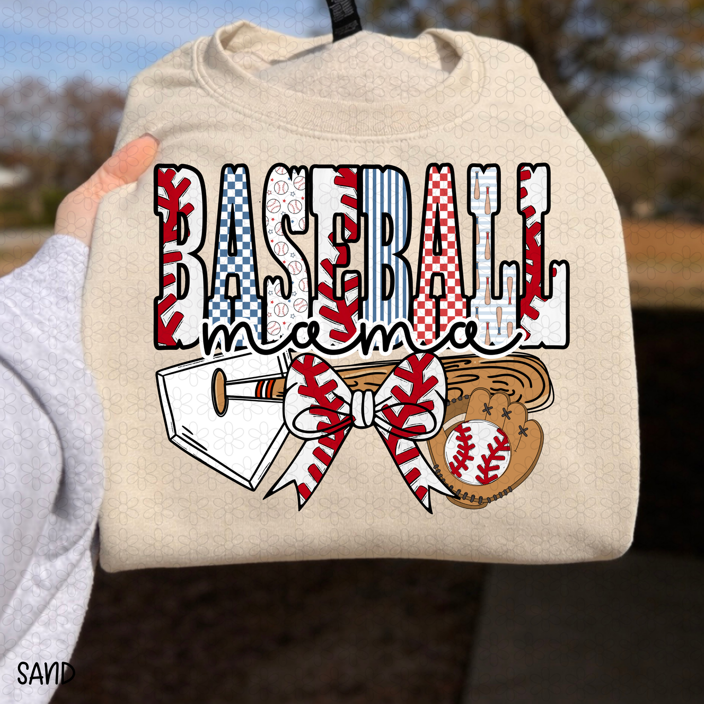 Coquette Baseball Mama DTF Transfer