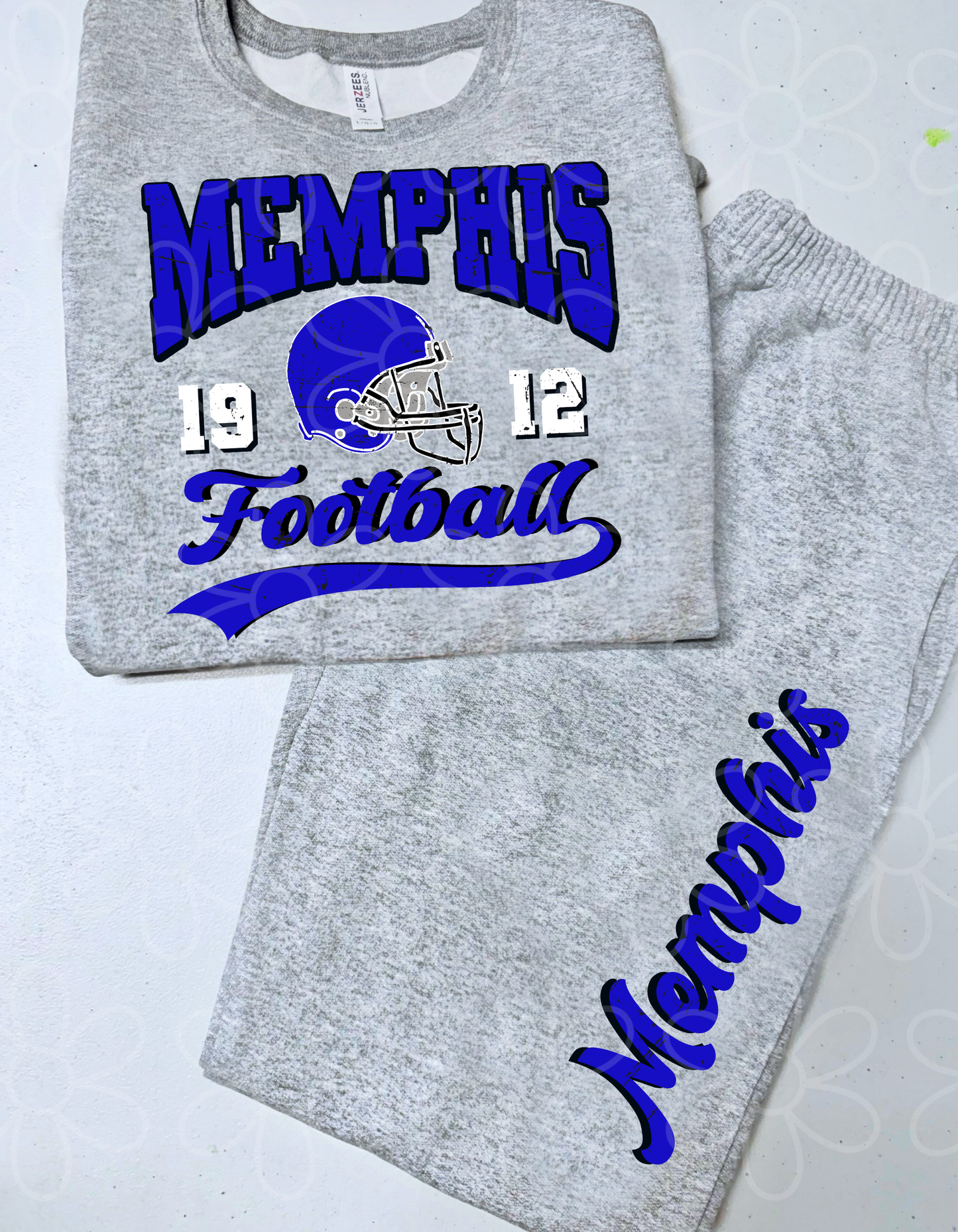 Two Piece Multiple option ( NO CUSTOM ) Football Set DTF Transfer