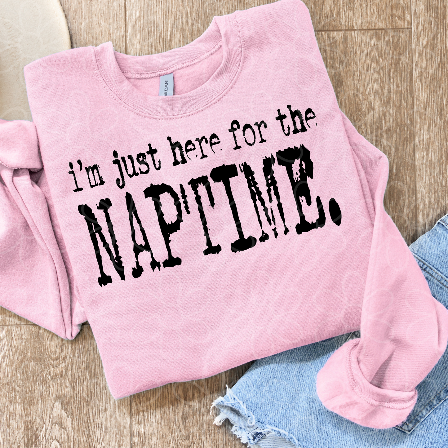 Thanksgiving I'm Just Here For The (Multiple Options) Kids Completed Tee