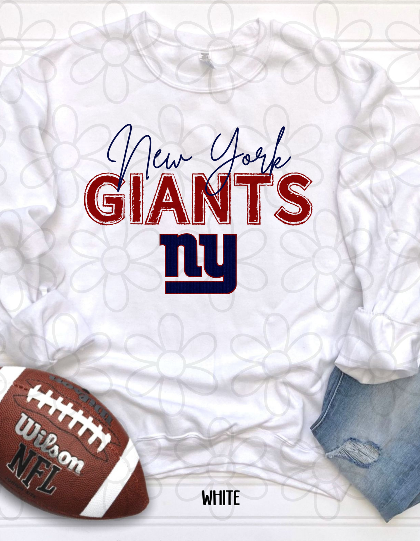Cursive Sports Teams (Multiple Options) Kids Completed Tee