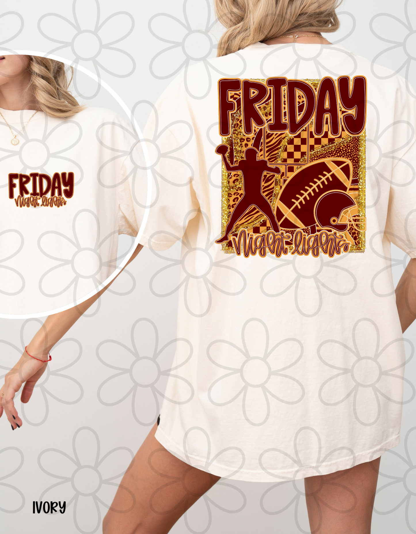 Friday Night Lights (Multiple Options) Completed Tee