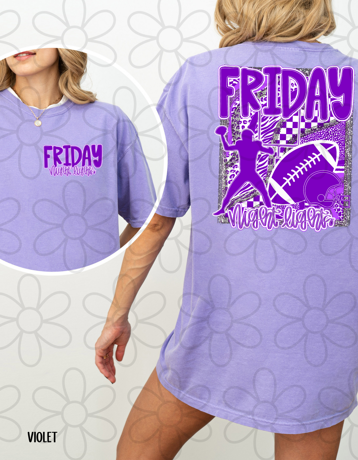 Friday Night Lights (Multiple Options) Completed Tee