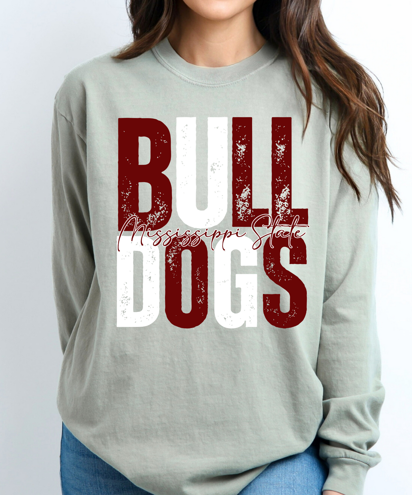 College distressed teams (Multiple Options) Completed Tee