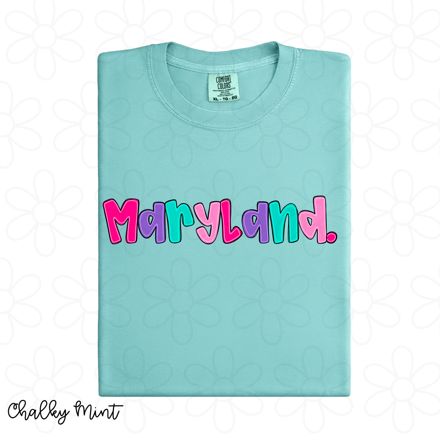 Preppy States Completed Tee