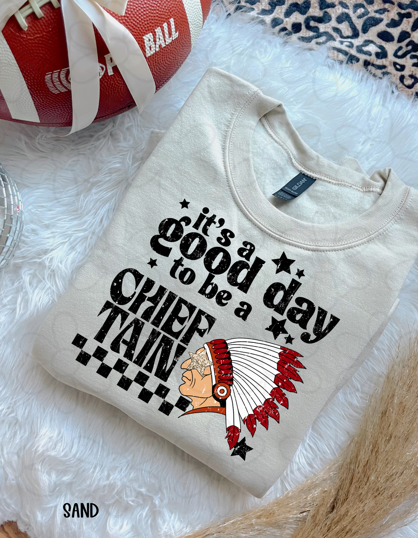 Checkered It's A Good Day To Be A Sports Teams (Multiple Options) Kids Completed Tee