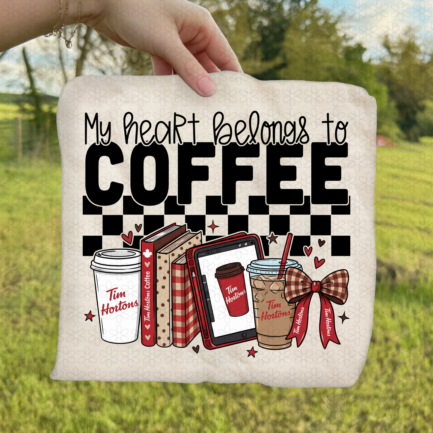 My Heart Belongs To (Multiple Drink Options) DTF Transfer