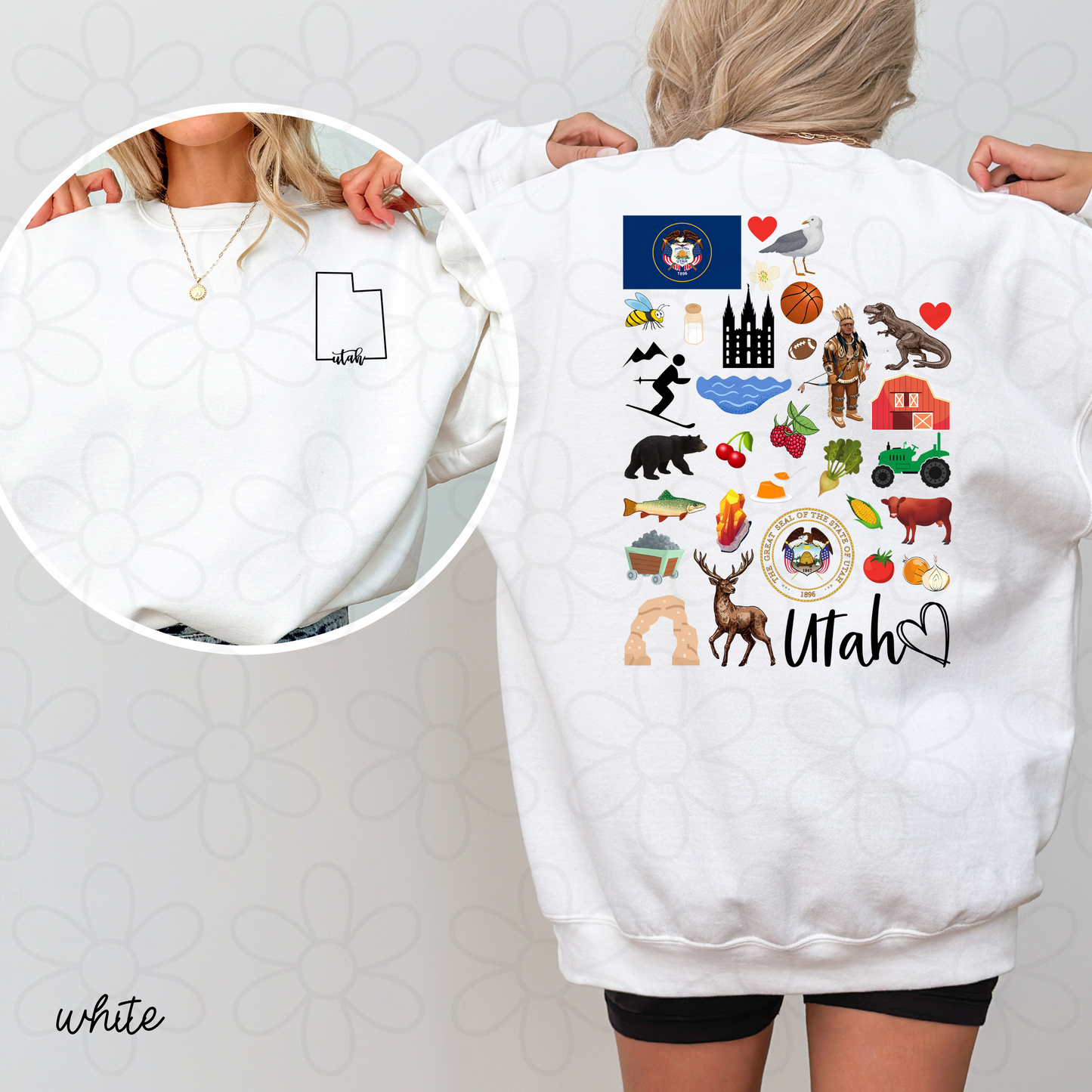 State Outlines (Multiple Options) Kids Completed Tee