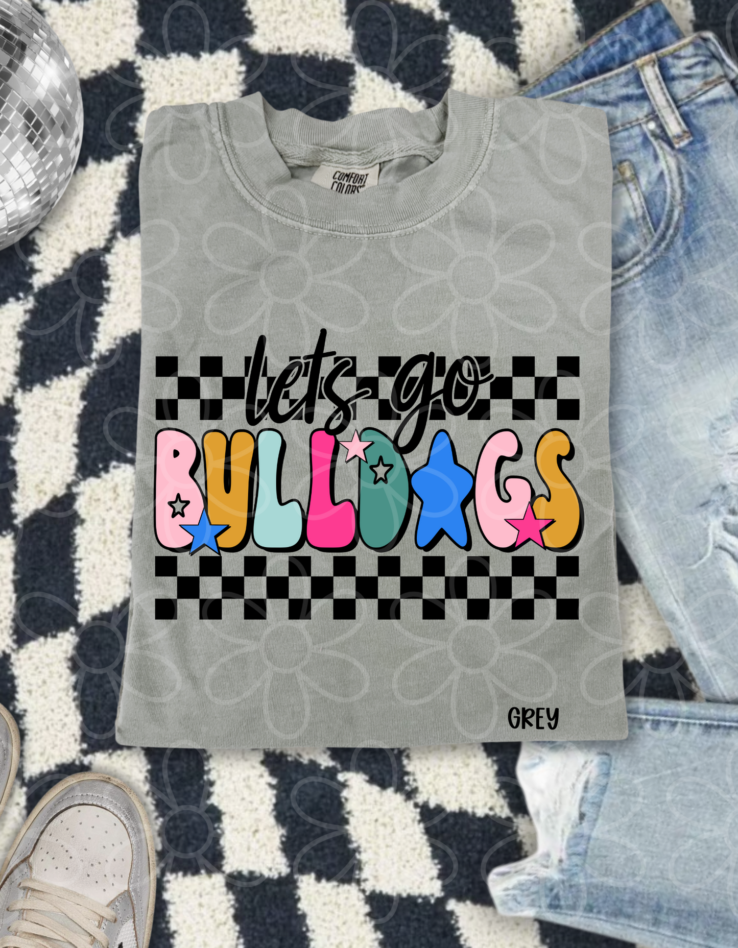 Retro Let's Go Sports Teams (Multiple Options) No Customs Completed Tee
