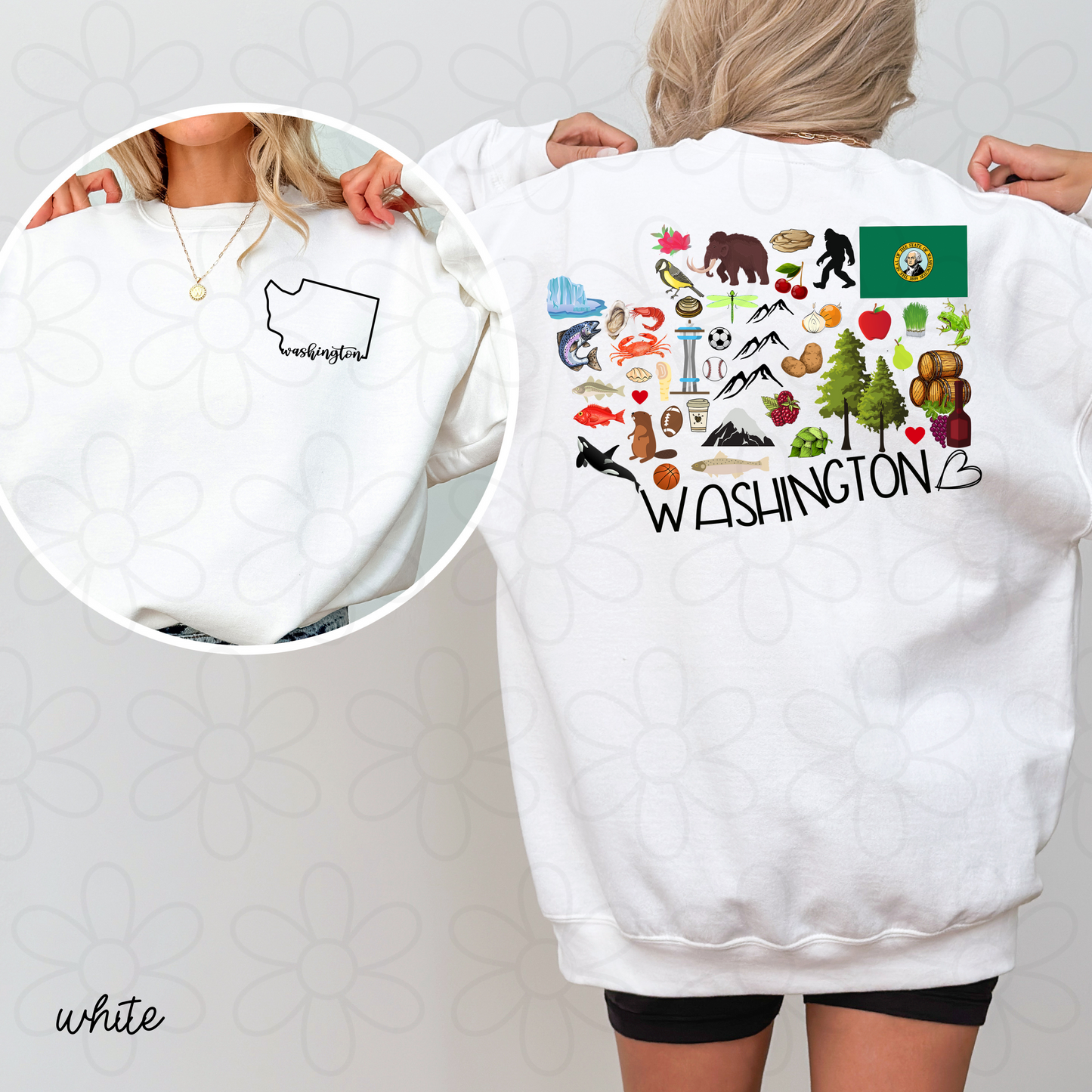 State Outlines (Multiple Options) Kids Completed Tee