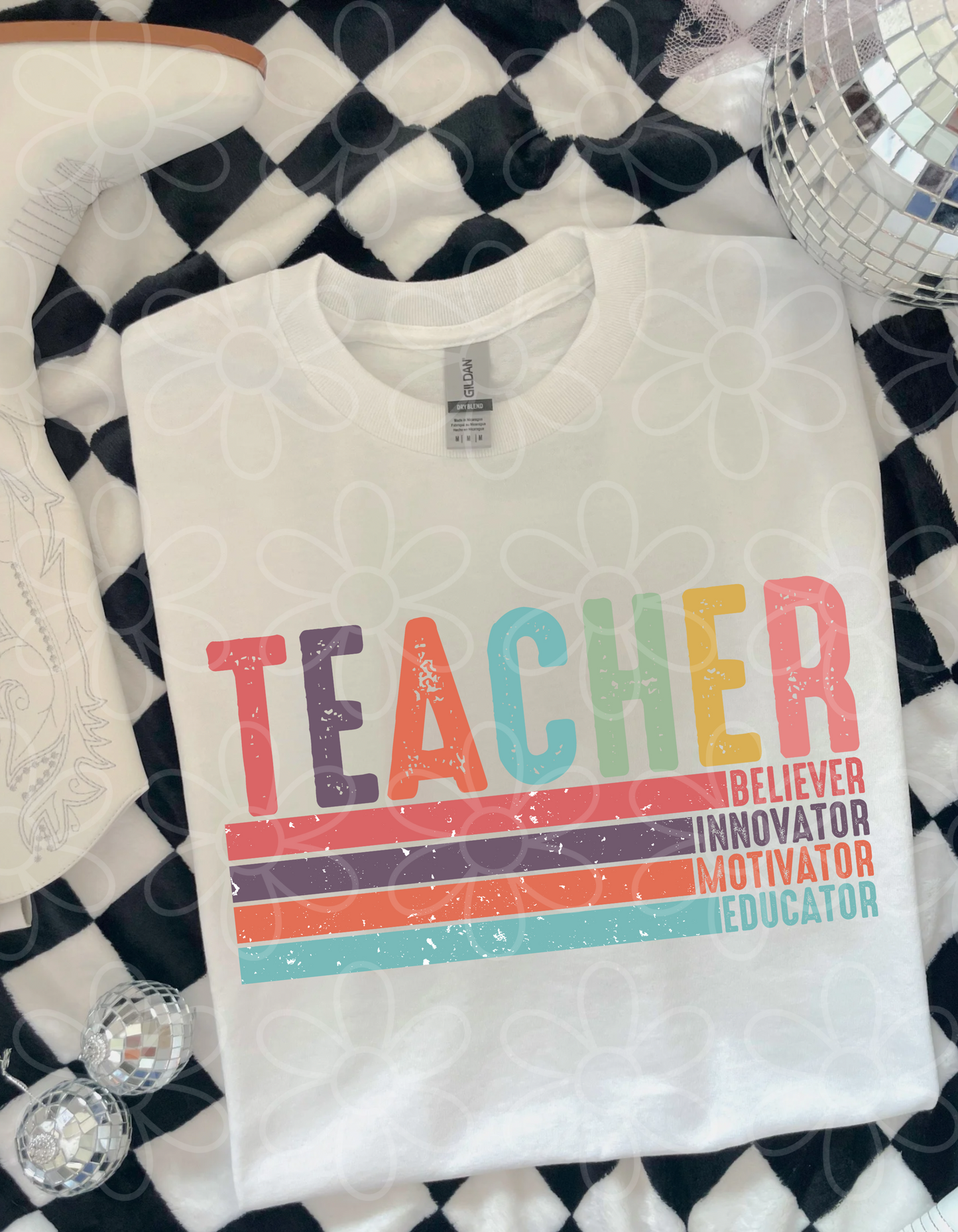 Teacher Believer DTF Transfer