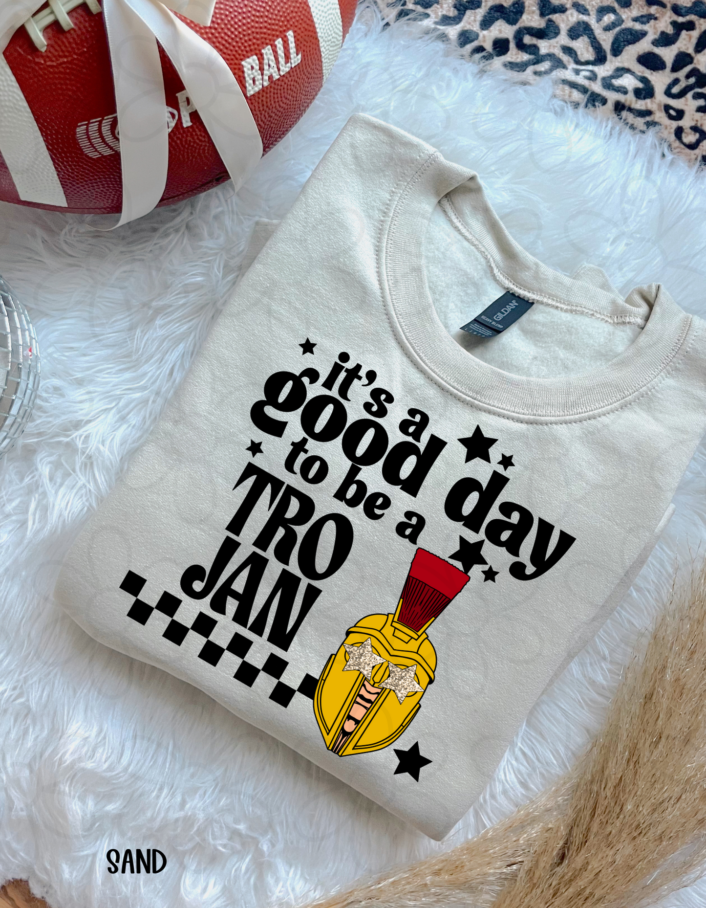 Checkered It's A Good Day To Be A Sports Teams (Multiple Options) Kids Completed Tee