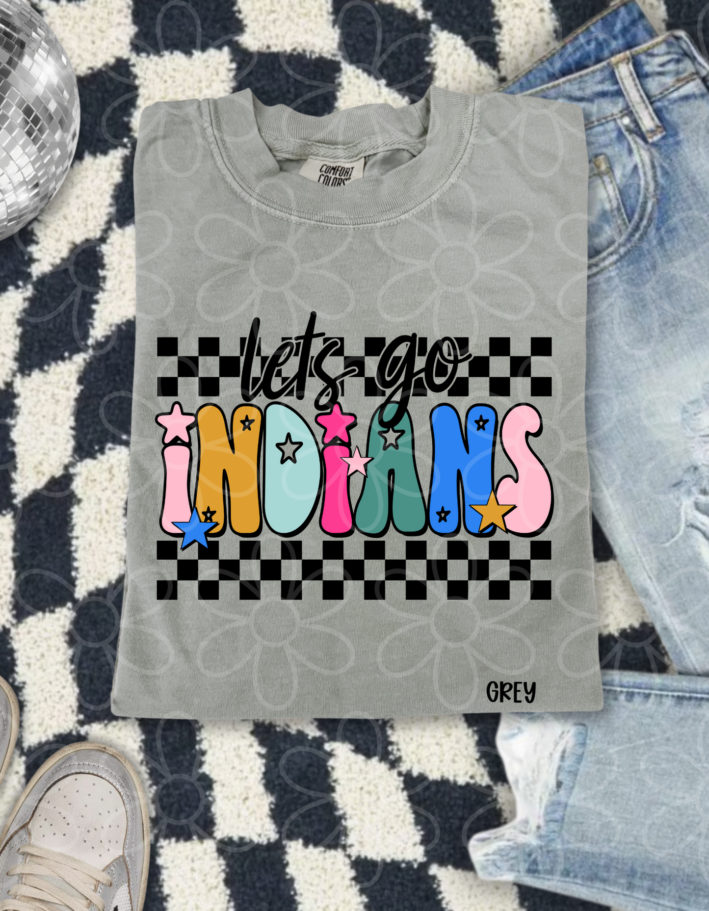 Retro Let's Go Sports Teams (Multiple Options) No Customs Completed Tee