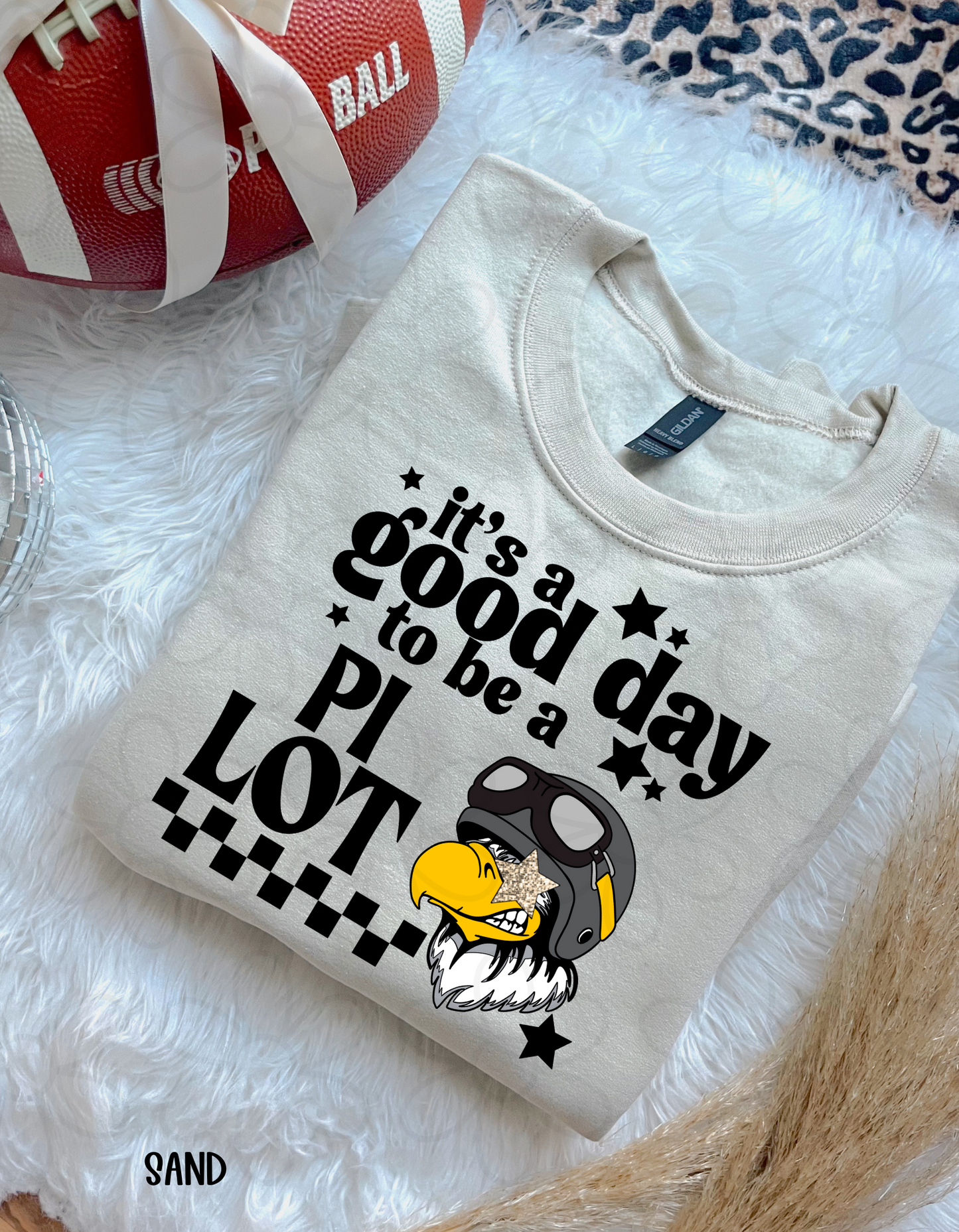 Checkered It's A Good Day To Be A Sports Teams (Multiple Options) Kids Completed Tee