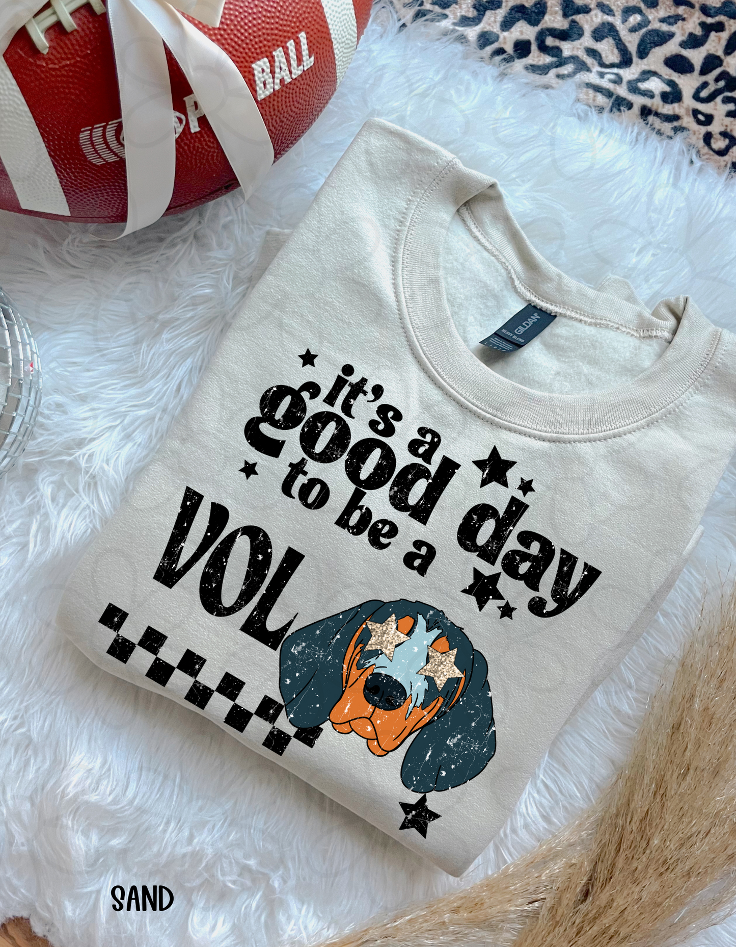 Checkered It's A Good Day To Be A Sports Teams (Multiple Options) Kids Completed Tee