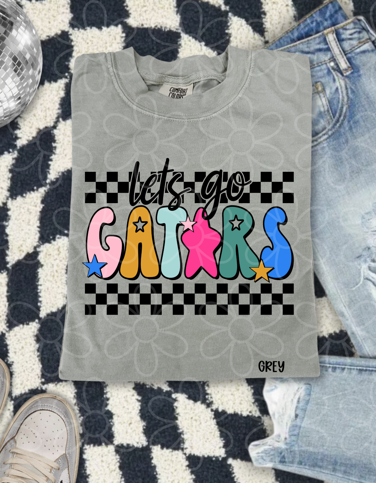 Retro Let's Go Sports Teams (Multiple Options) No Customs Completed Tee