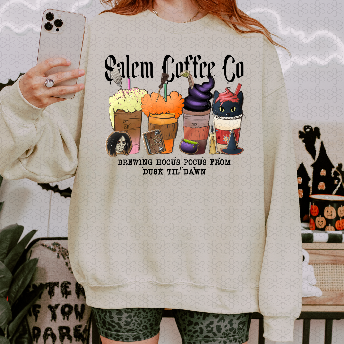 Salem Coffee Co (Multiple Color Options) DTF Transfer