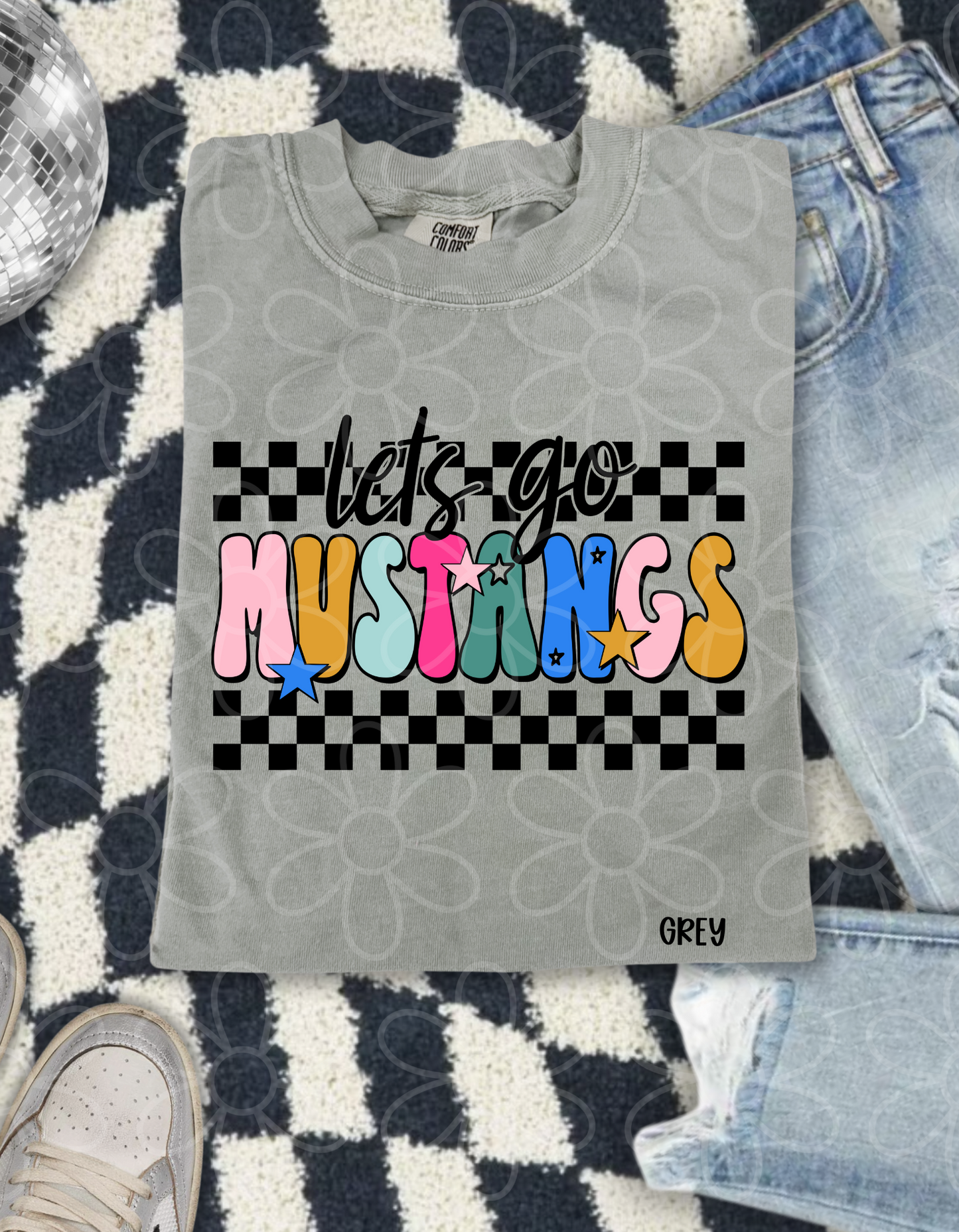 Retro Let's Go Sports Teams (Multiple Options) No Customs Completed Tee