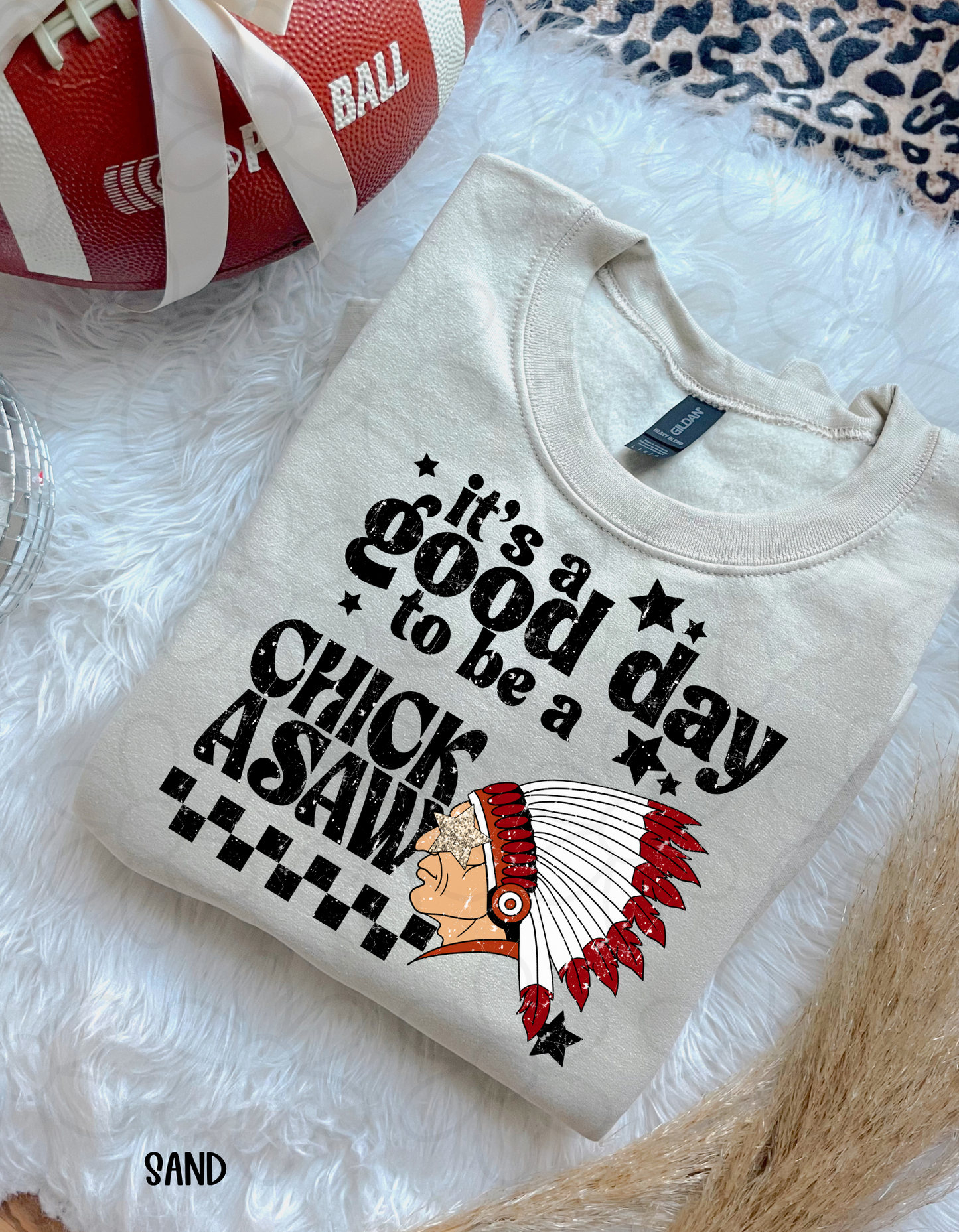 Checkered It's A Good Day To Be A Sports Teams (Multiple Options) Kids Completed Tee