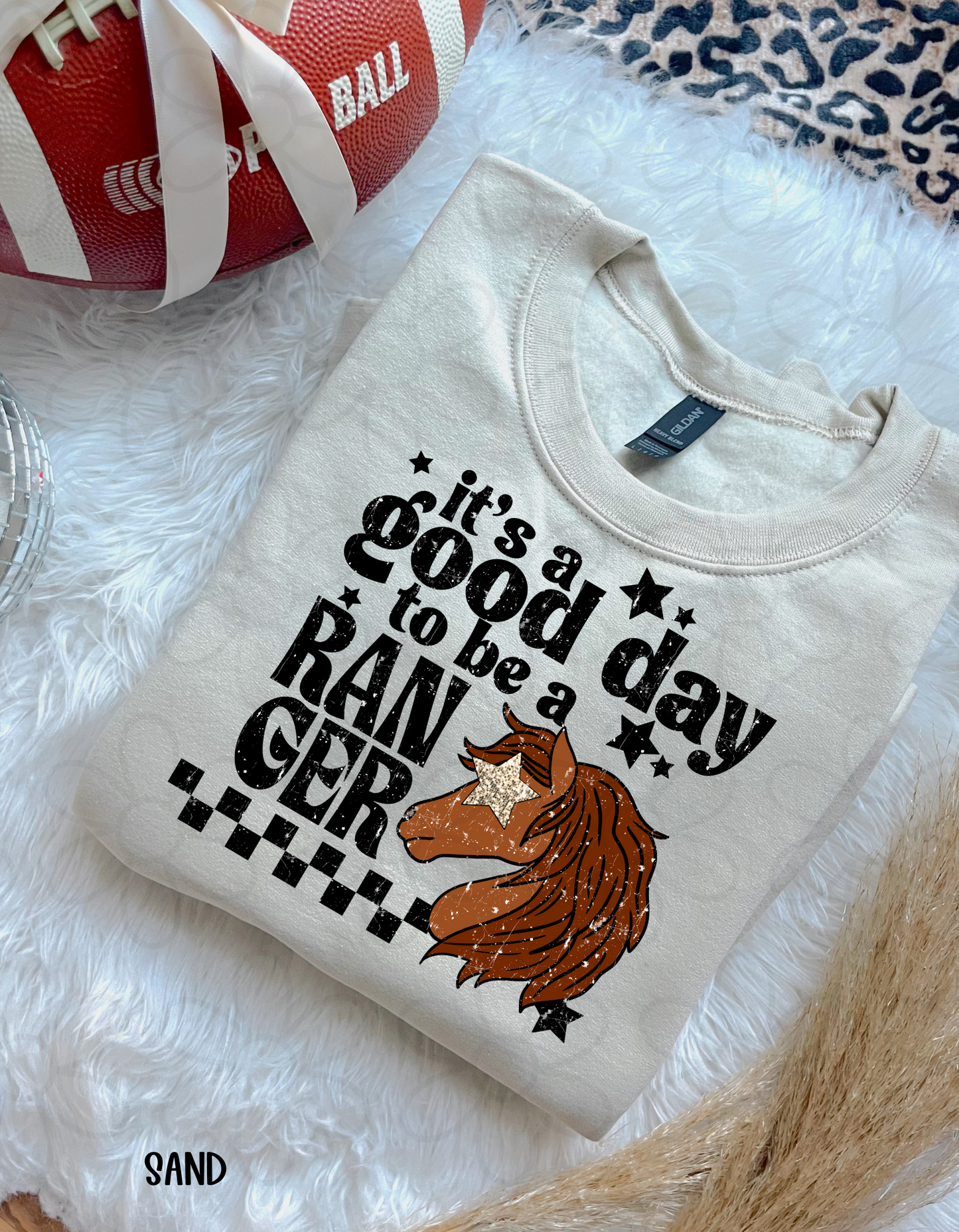 Checkered It's A Good Day To Be A Sports Teams (Multiple Options) Kids Completed Tee