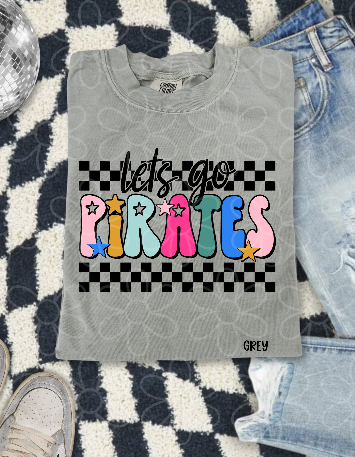 Retro Let's Go Sports Teams (Multiple Options) No Customs Completed Tee