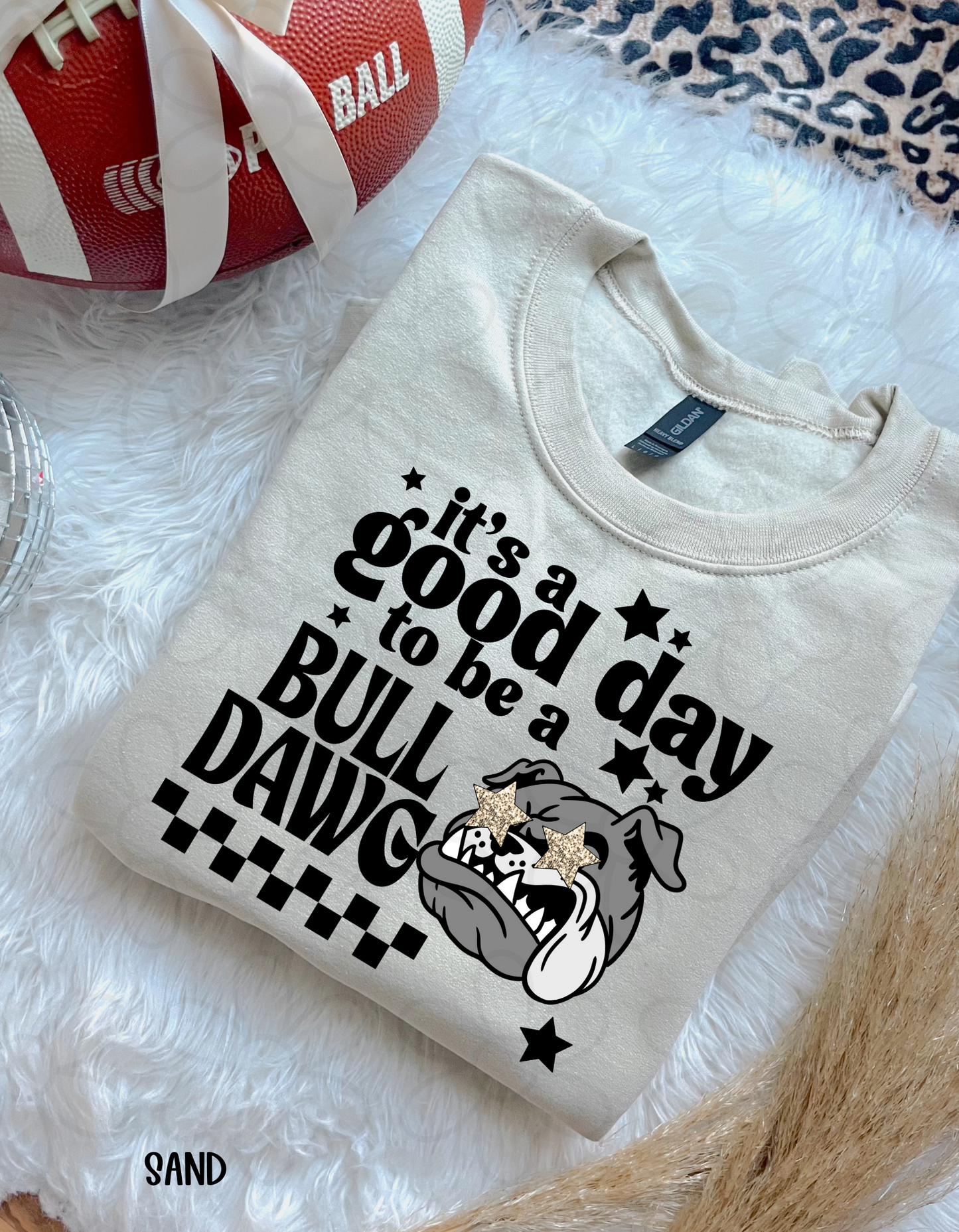 Checkered It's A Good Day To Be A Sports Teams (Multiple Options) Kids Completed Tee