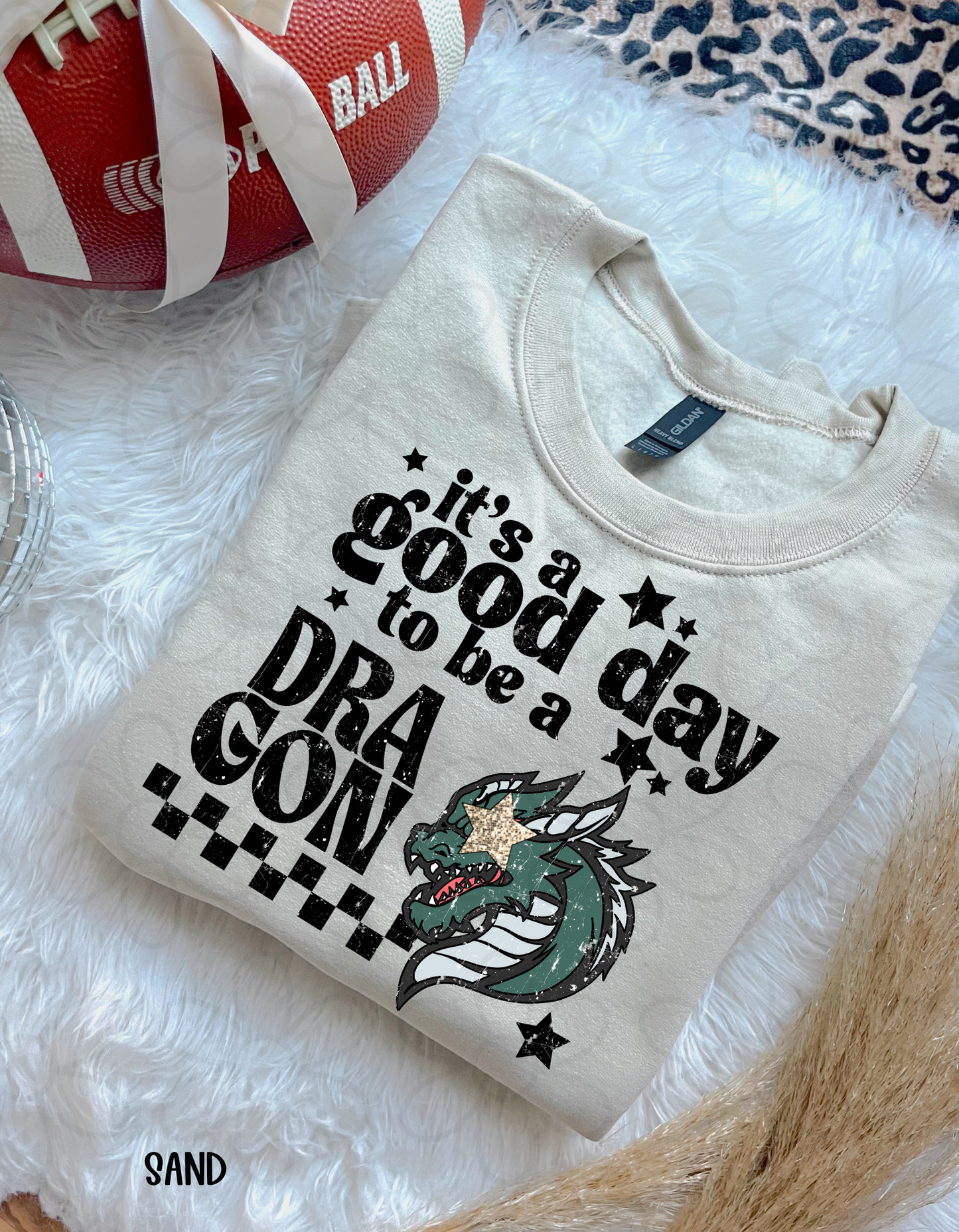 Checkered It's A Good Day To Be A Sports Teams (Multiple Options) Kids Completed Tee