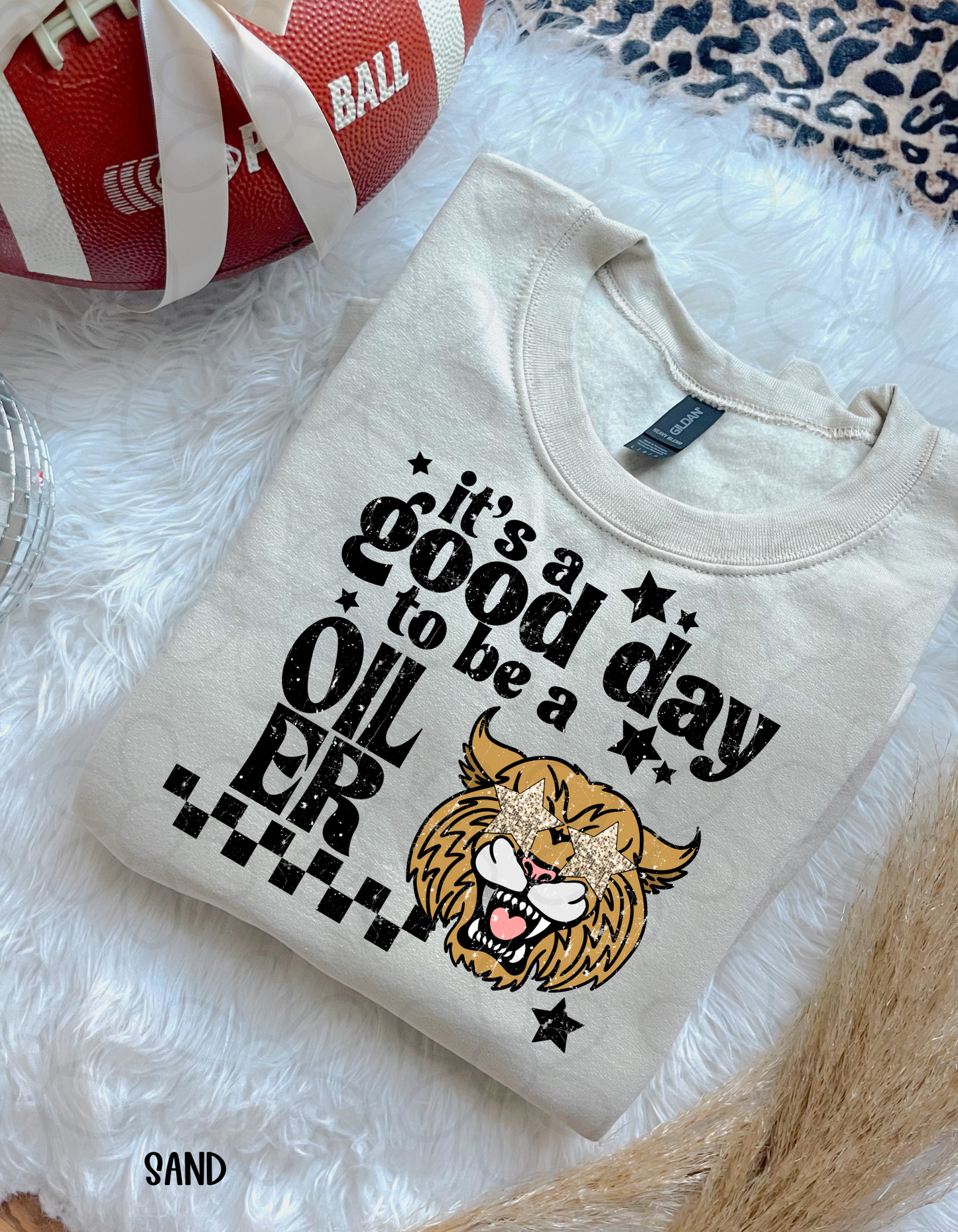 Checkered It's A Good Day To Be A Sports Teams (Multiple Options) Kids Completed Tee