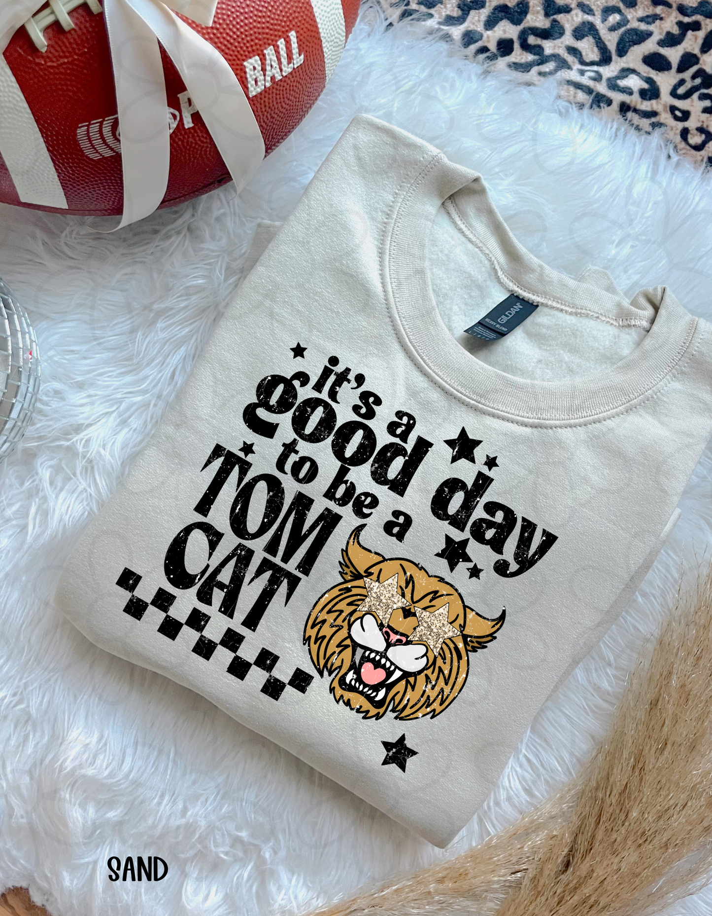 Checkered It's A Good Day To Be A Sports Teams (Multiple Options) Kids Completed Tee