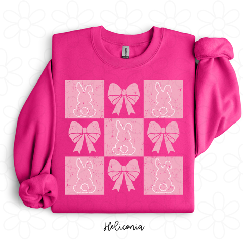 Bunny & Bows Coquette Completed Tee