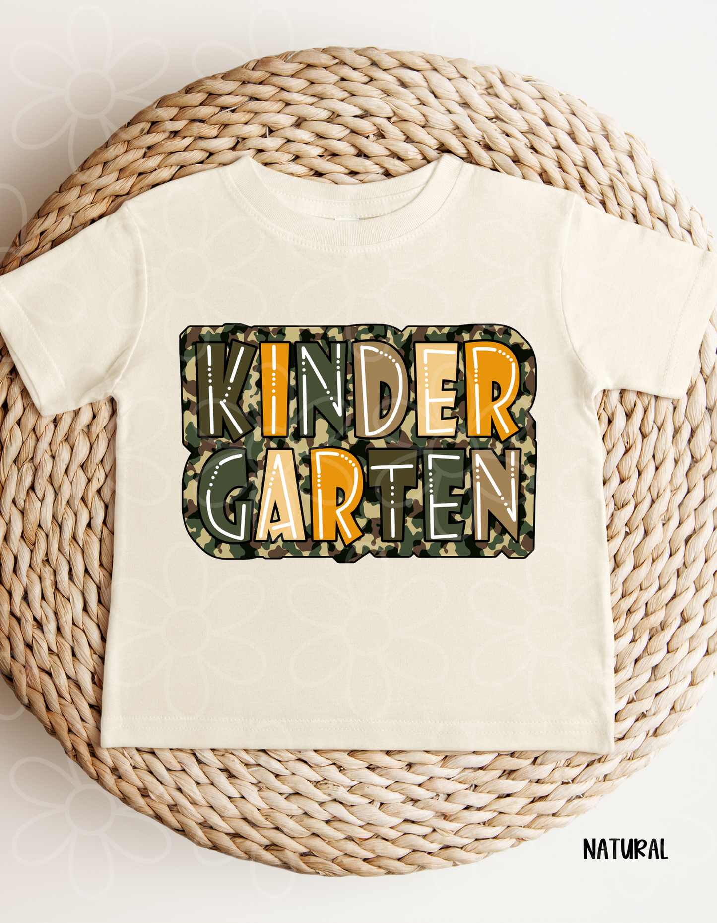 Camo School Grades (Multiple Options) Completed Tee
