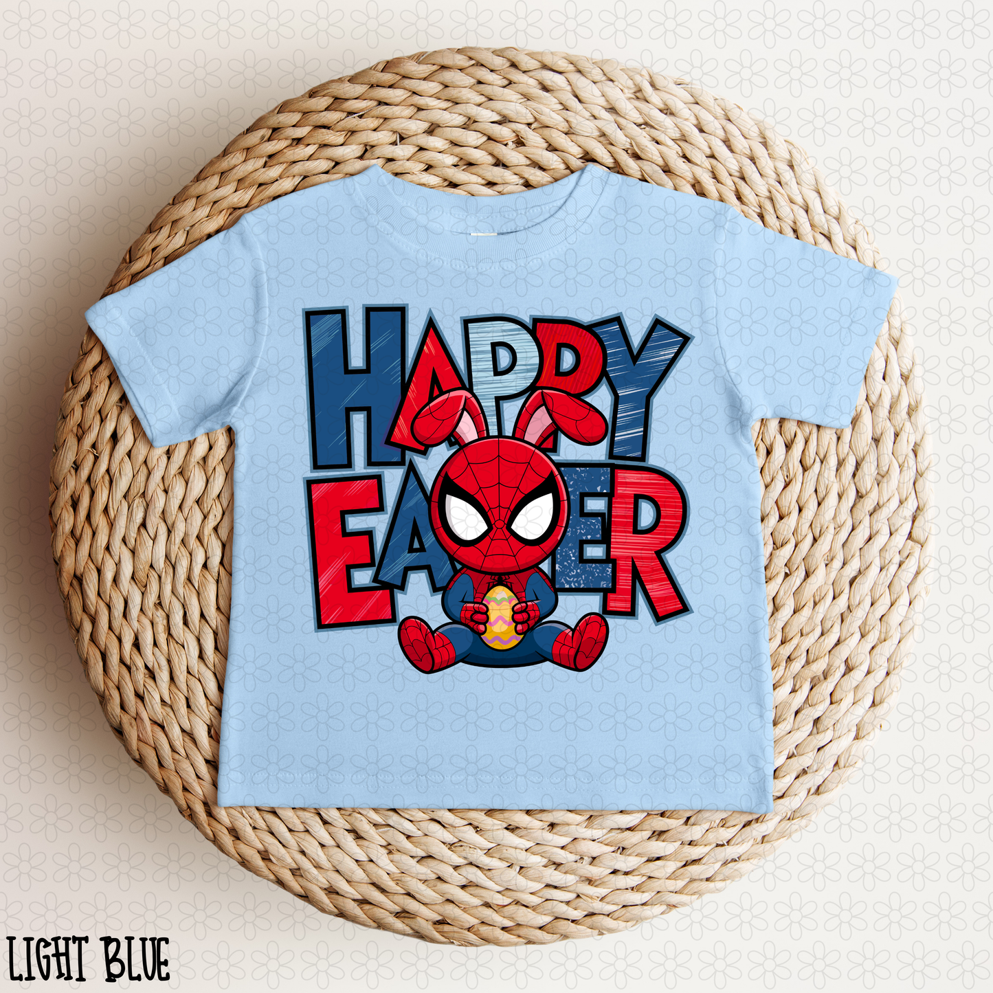 Spider Happy Easter DTF Transfer